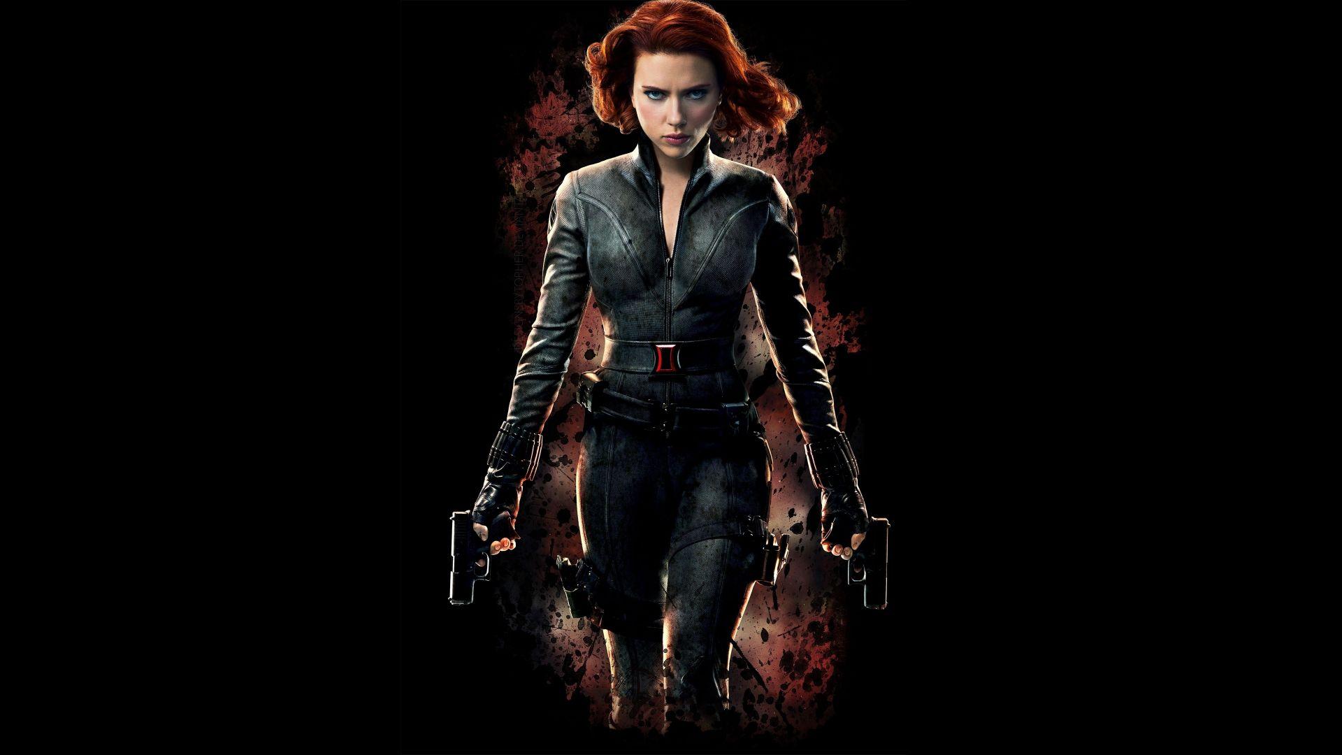 1920x1080 Desktop wallpaper black widow, scarlett johansson, avengers, minimal, HD image, picture, background, 98c7ae