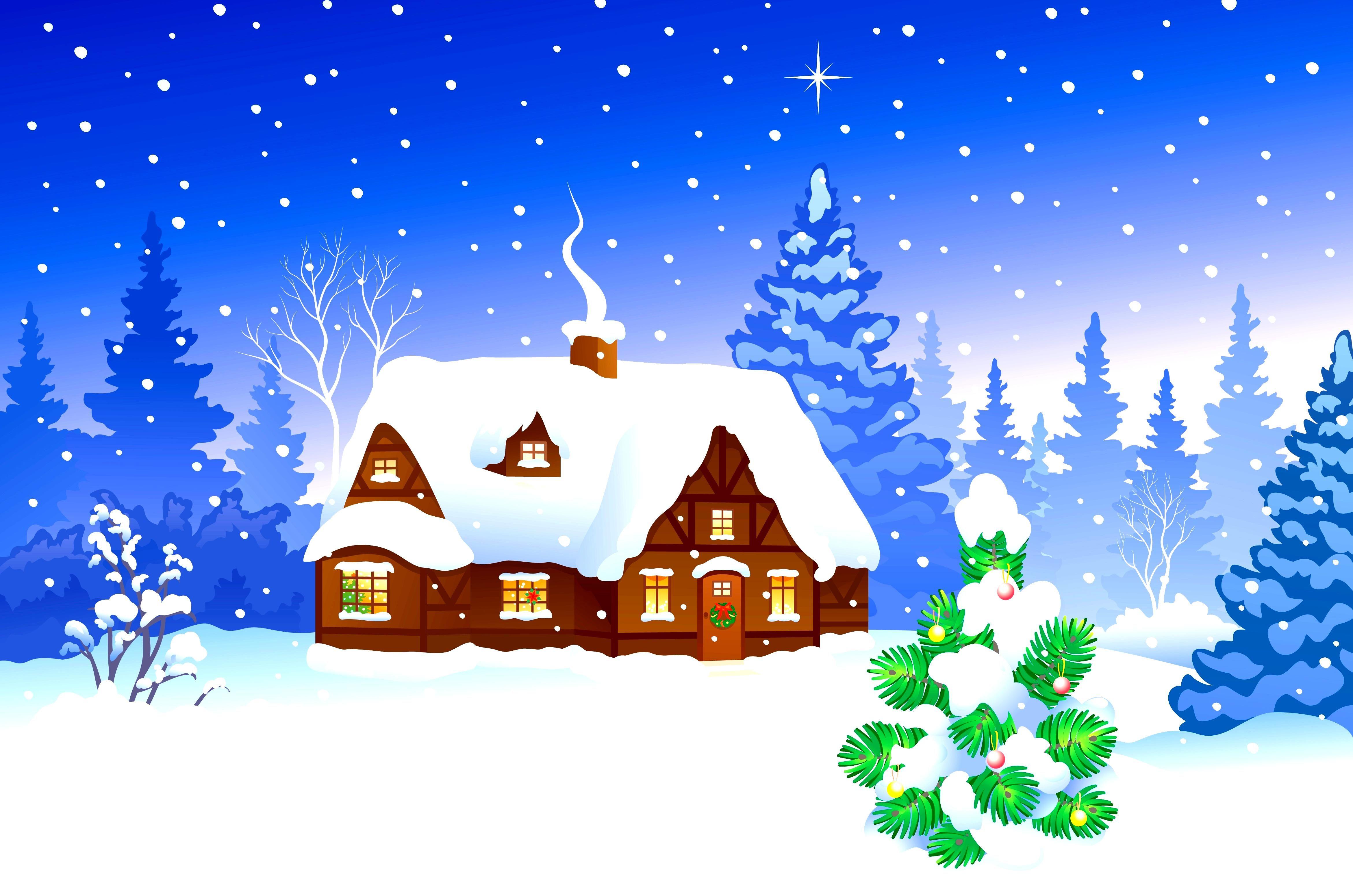 4682x3101 Happy Holidays Snow Winter Hd Wallpaper