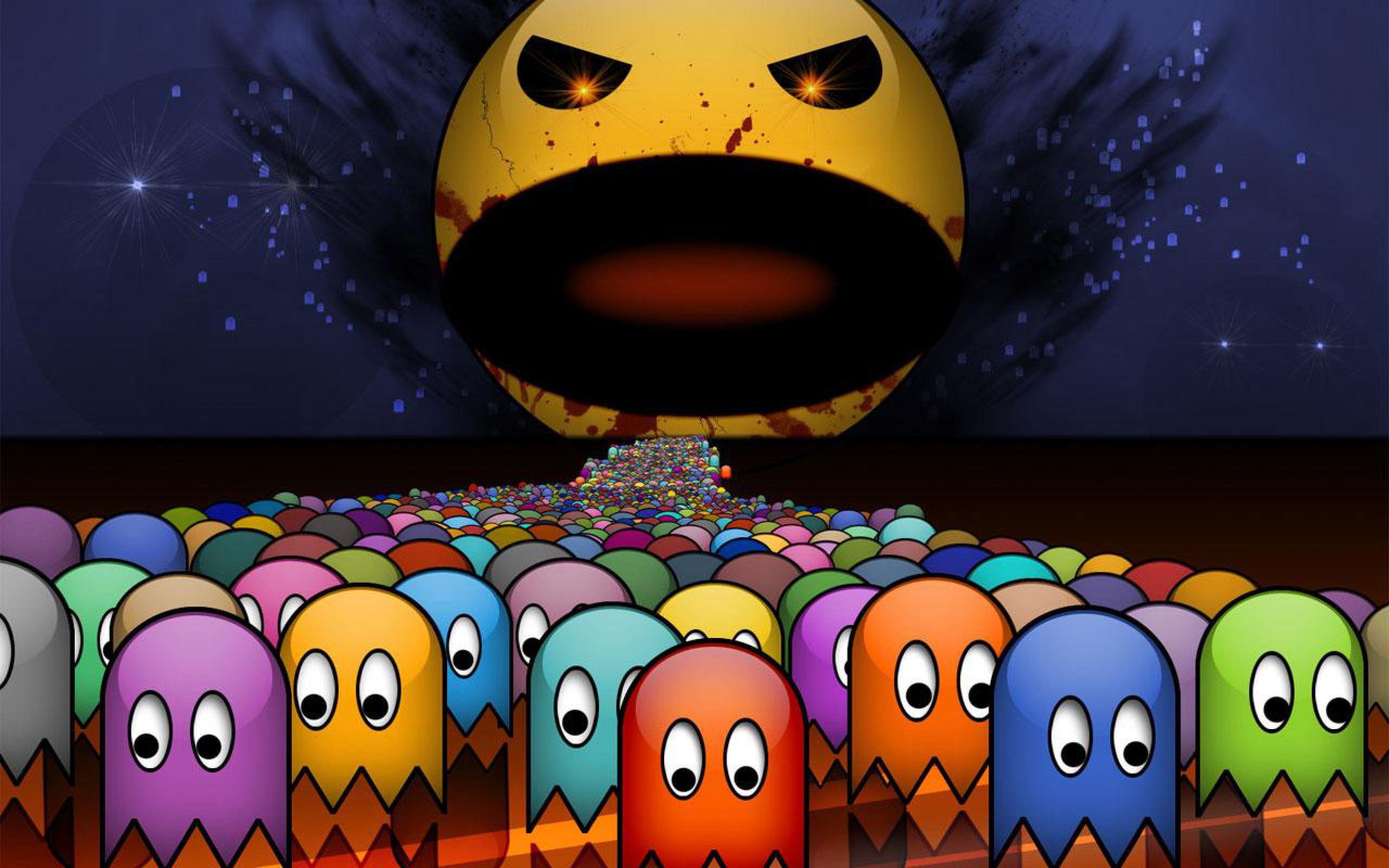 Pacman Wallpapers Top Free Pacman Backgrounds Wallpaperaccess