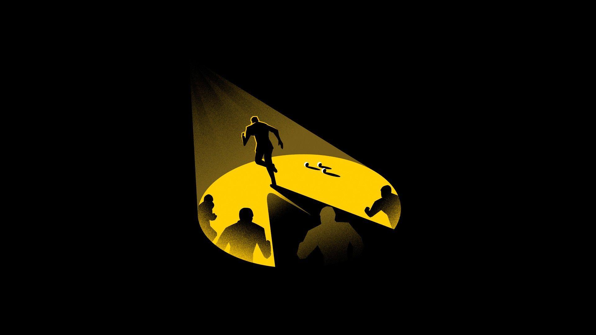 1920x1080 minimalism pacman wallpaper and background
