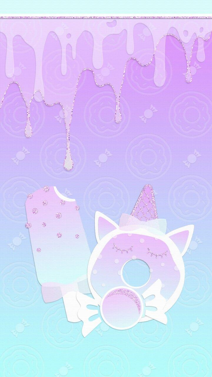 Kawaii Purple Wallpapers Top Free Kawaii Purple Backgrounds Wallpaperaccess