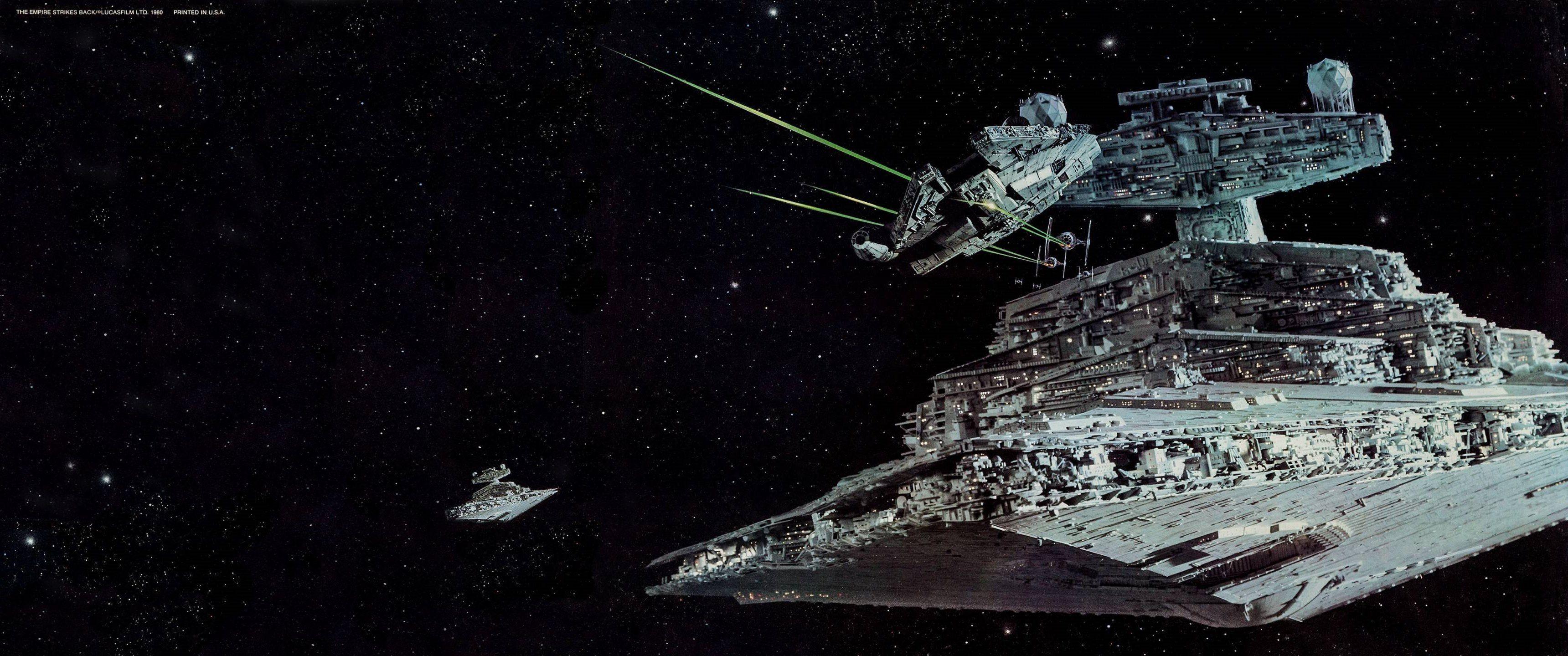 3440x1440 Original 21:9 Empire Strikes Back poster [3440x1440]