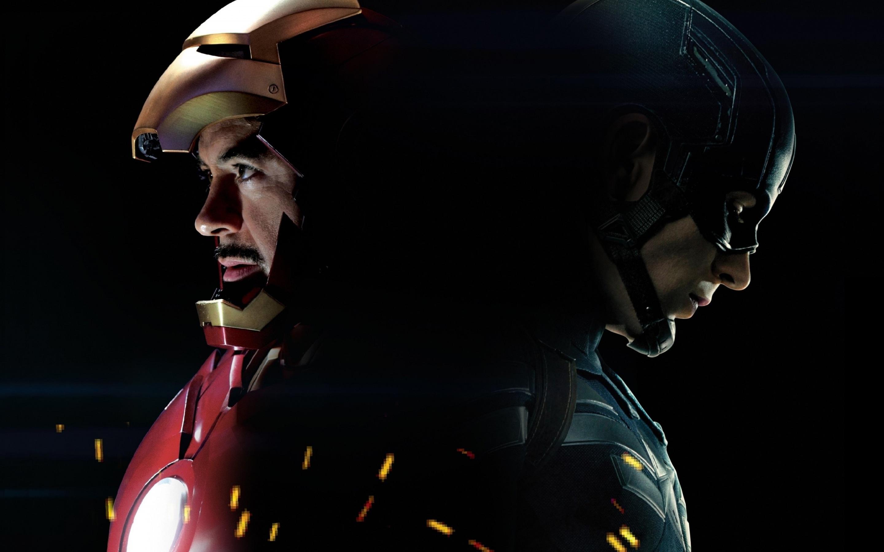 2880x1800 Wallpaper 4k Captain America 3 Civil War Iron Man Wallpaper