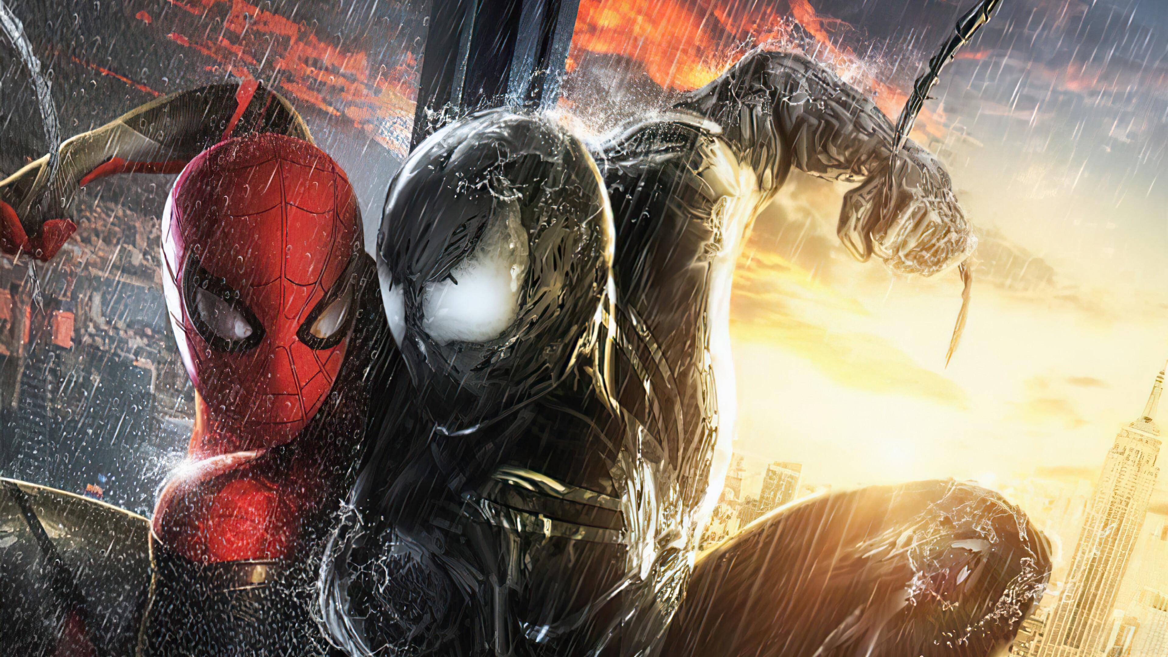3840x2160 Spiderman Symbiote Wallpaper