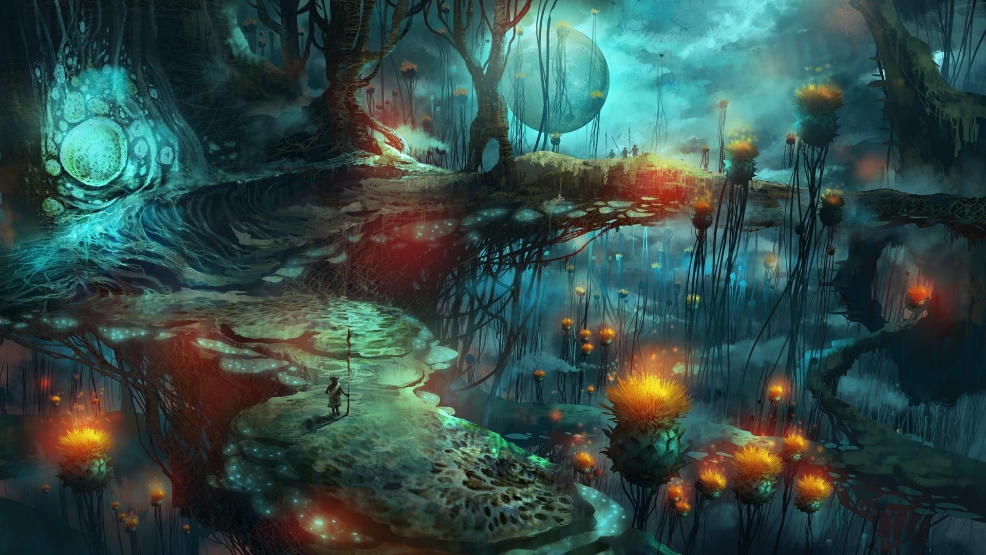 1920x1080 Mushroom House Best Wallpaper 26932