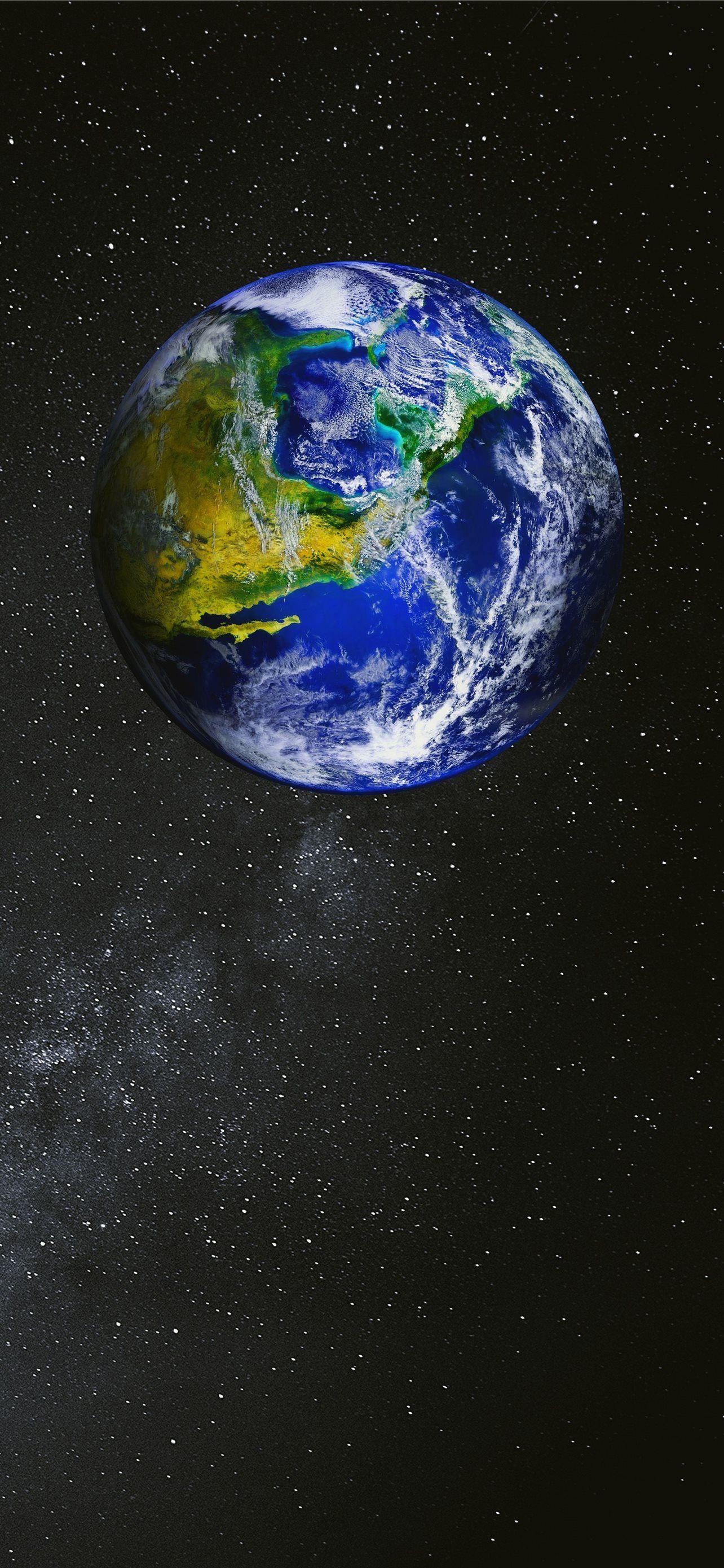 1284x2778 Planet Earth 4K iPhone Wallpaper Free Download
