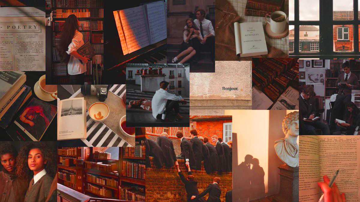 1200x675 Dark Academia Wallpaper Desktop Free HD Wallpaper