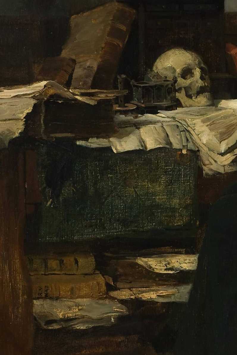 797x1196 Dark Academia Wallpaper