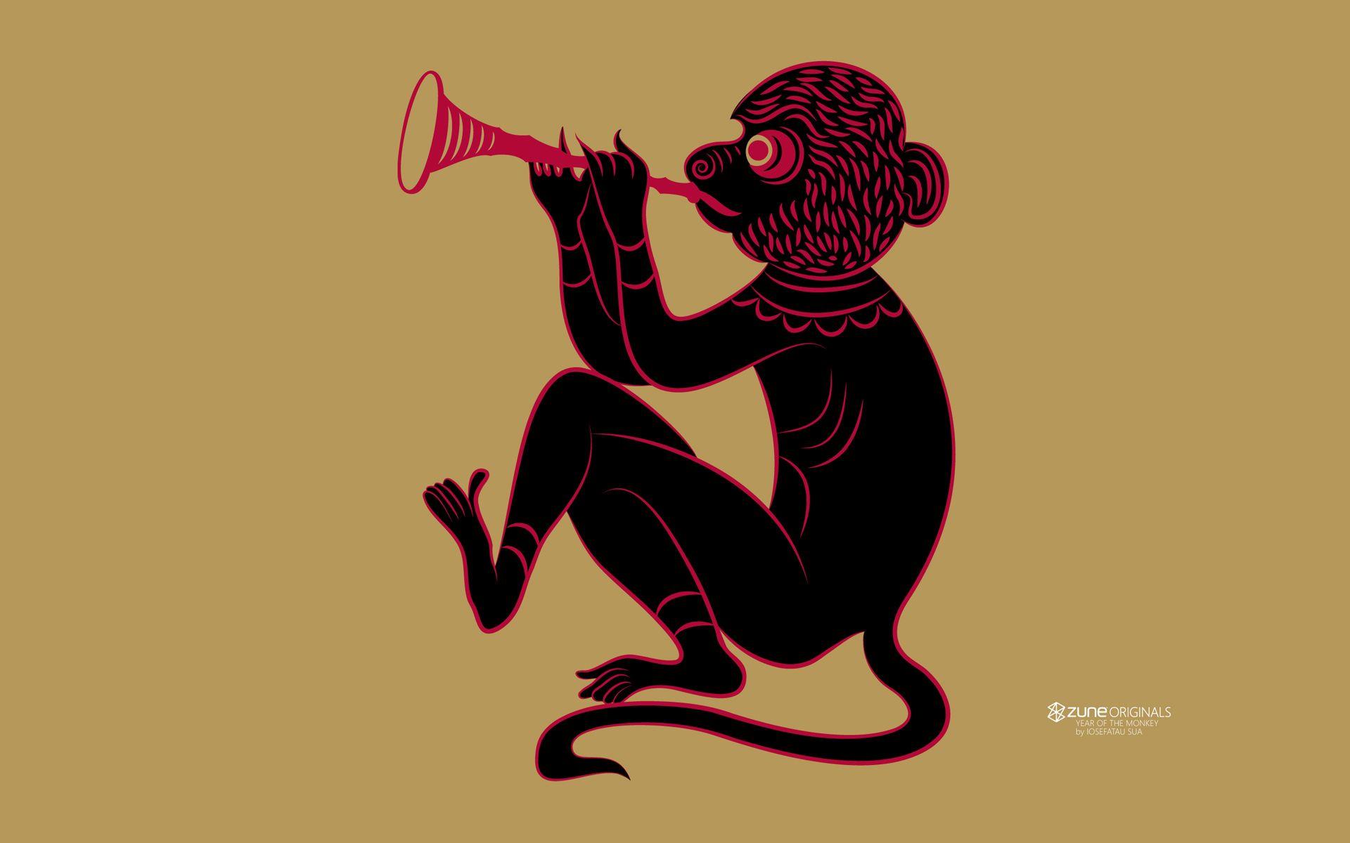 1920x1200 Chinese Zodiac image year of the Monkey HD wallpaper and background