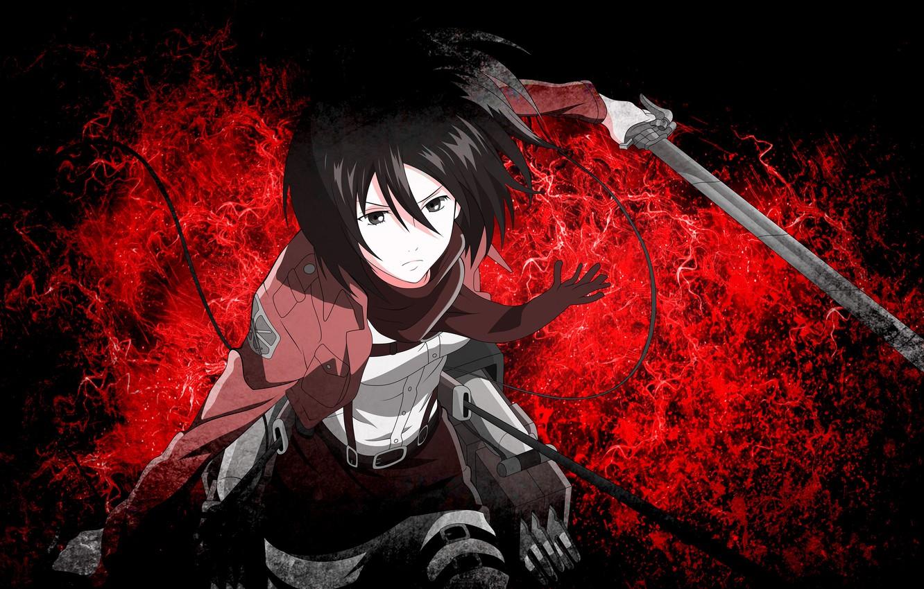 Red Attack On Titan Wallpapers Top Free Red Attack On Titan