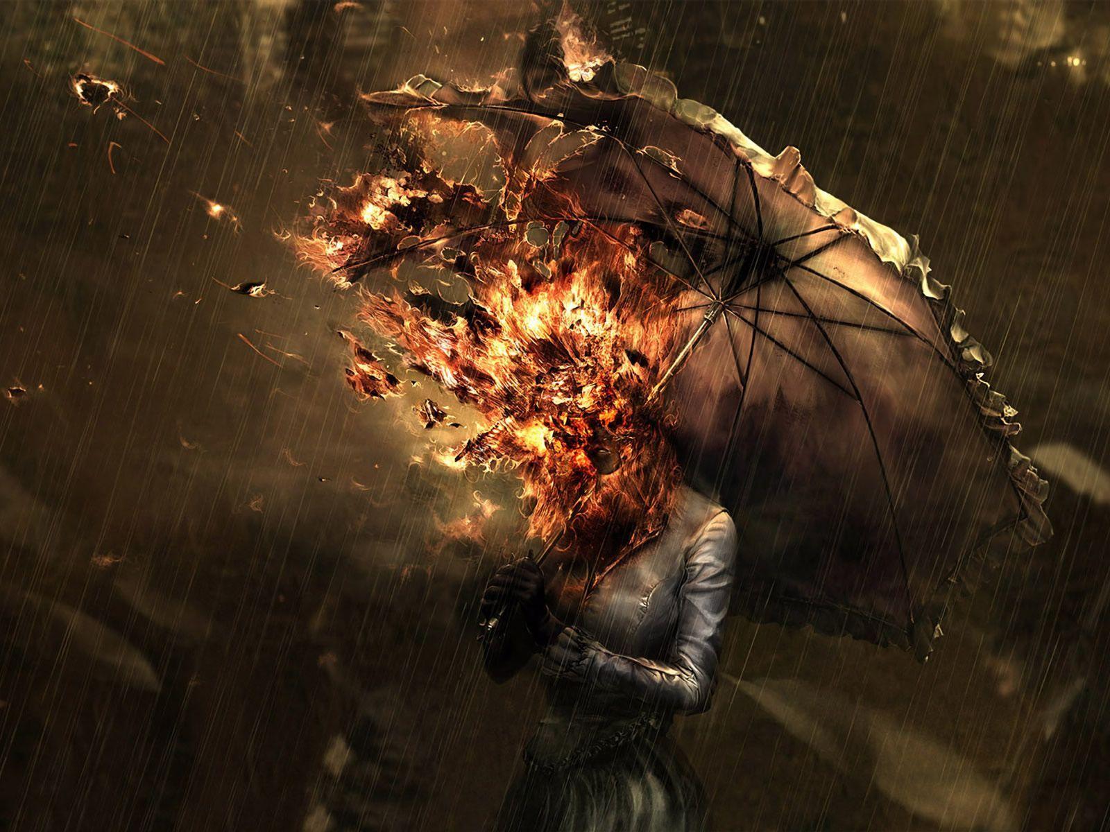 1600x1200 Wo !!!. Rain wallpaper, Art wallpaper, Rain painting