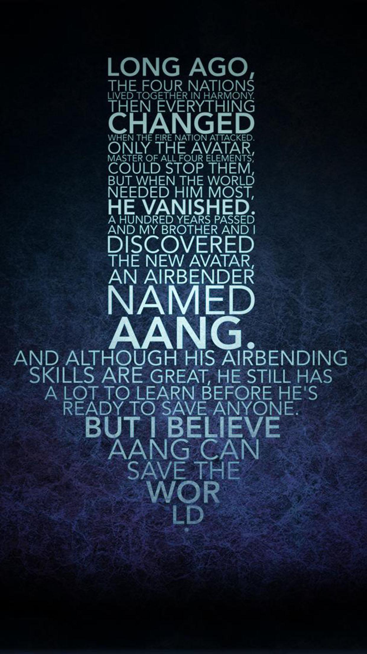 1242x2208 Avatar the last airbender Aang symbol Wallpaper for iPhone Pro Max, X, 6