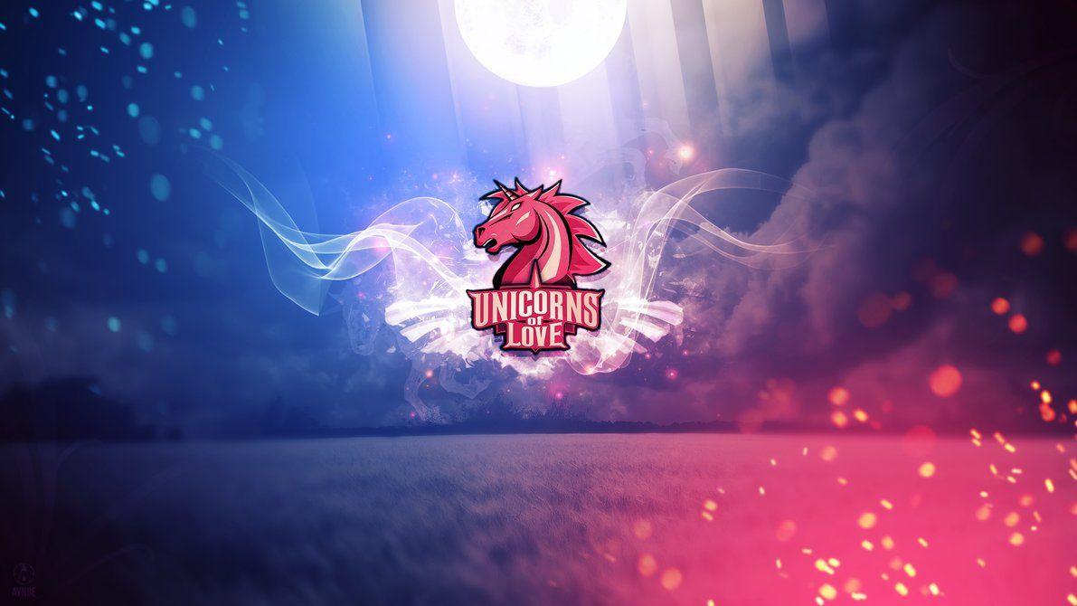 1191x670 Unicorn of Love Wallpaper Logo of Legends