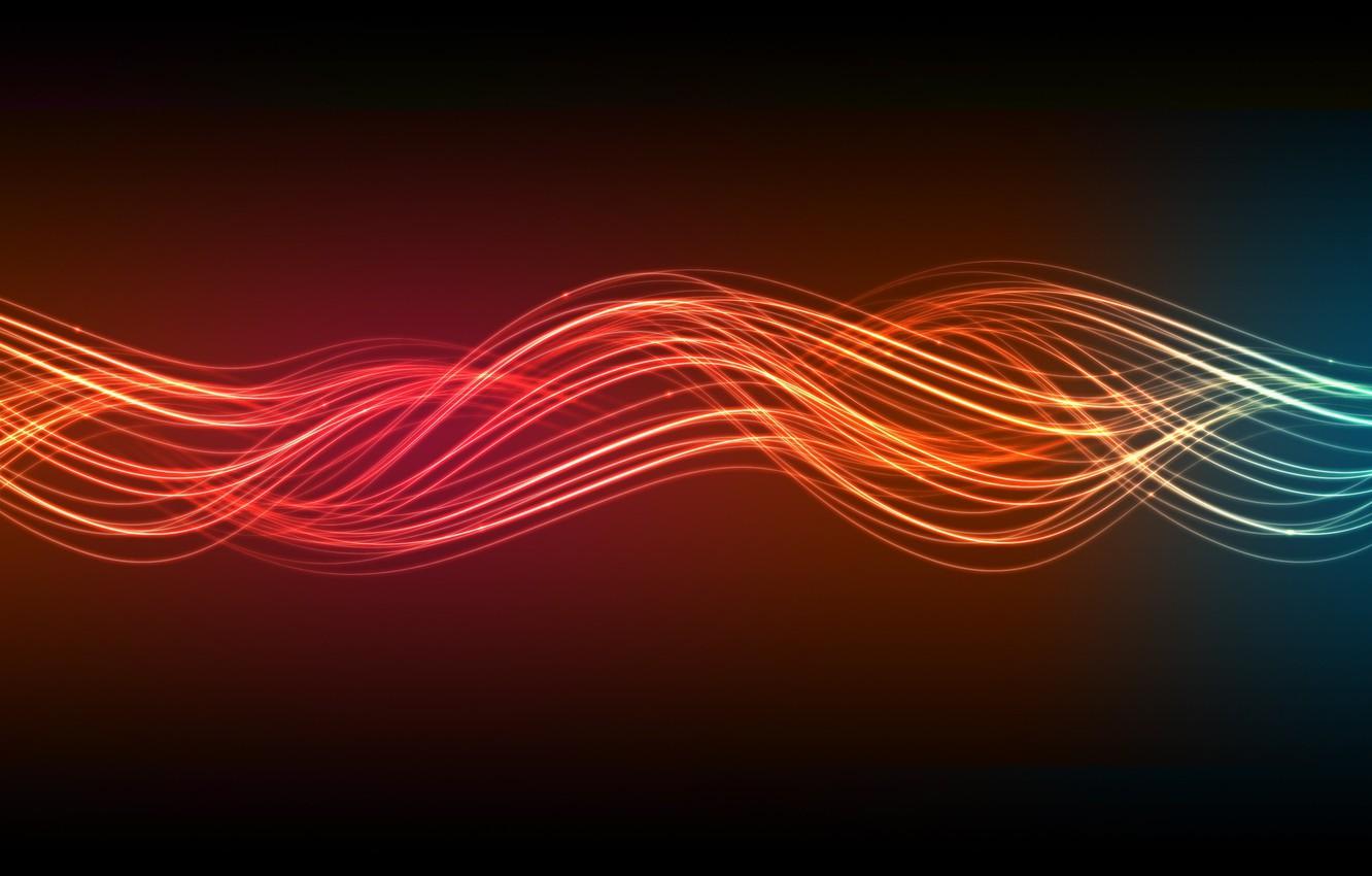 1332x850 Wallpaper paint, neon, Line image for desktop, section абстракции