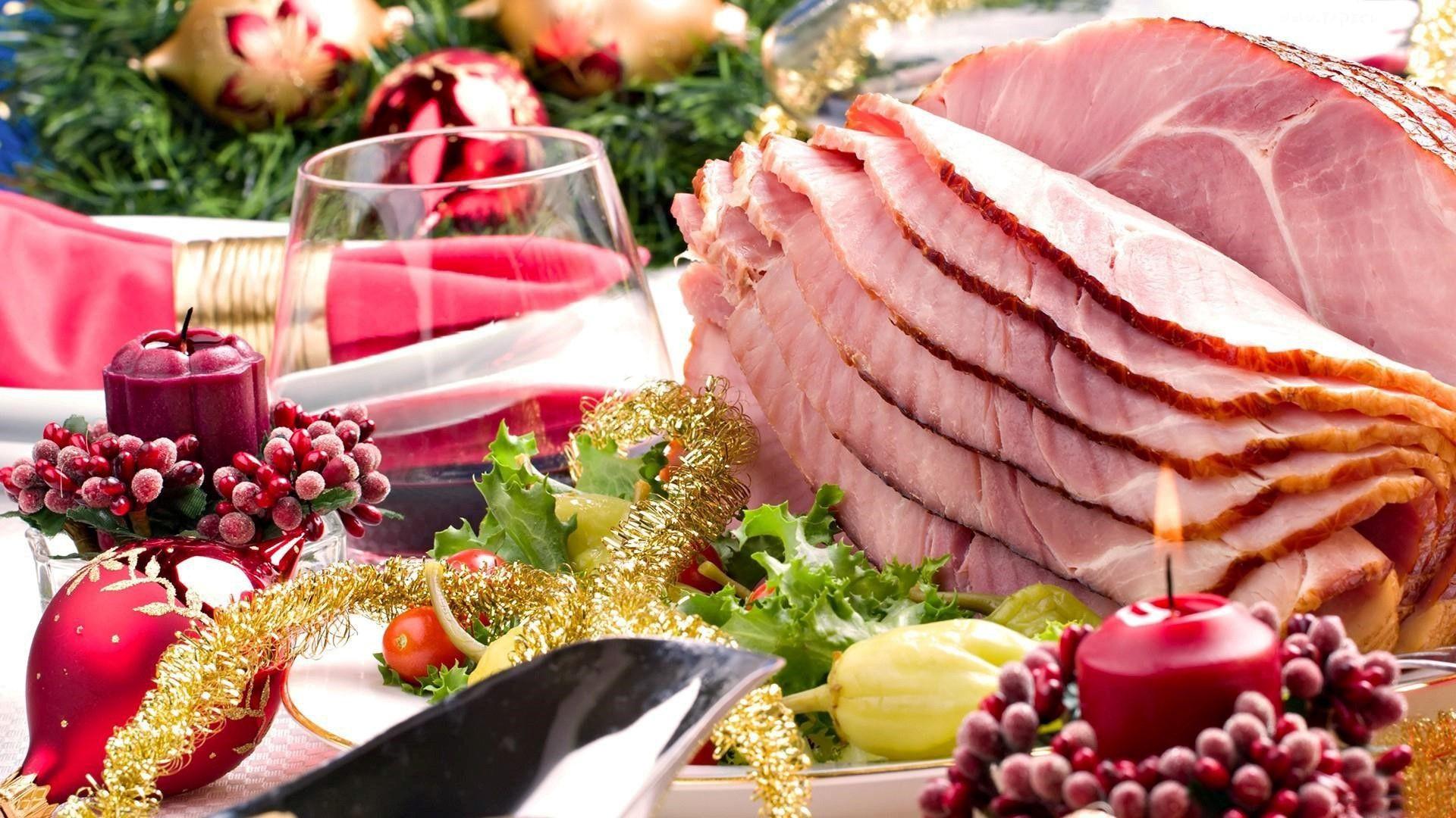 1920x1080 Christmas Dinner Wallpaper