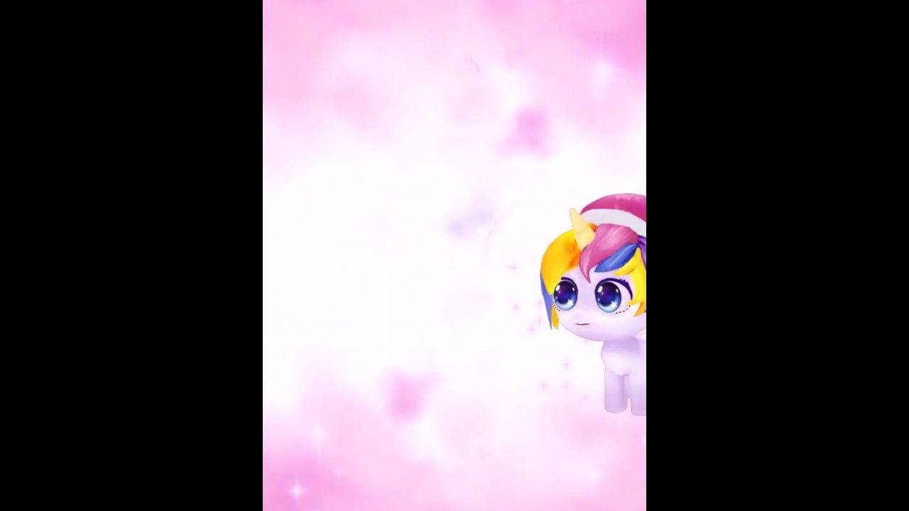 1280x720 3D Galaxy Unicorn Shiny Glitter Theme