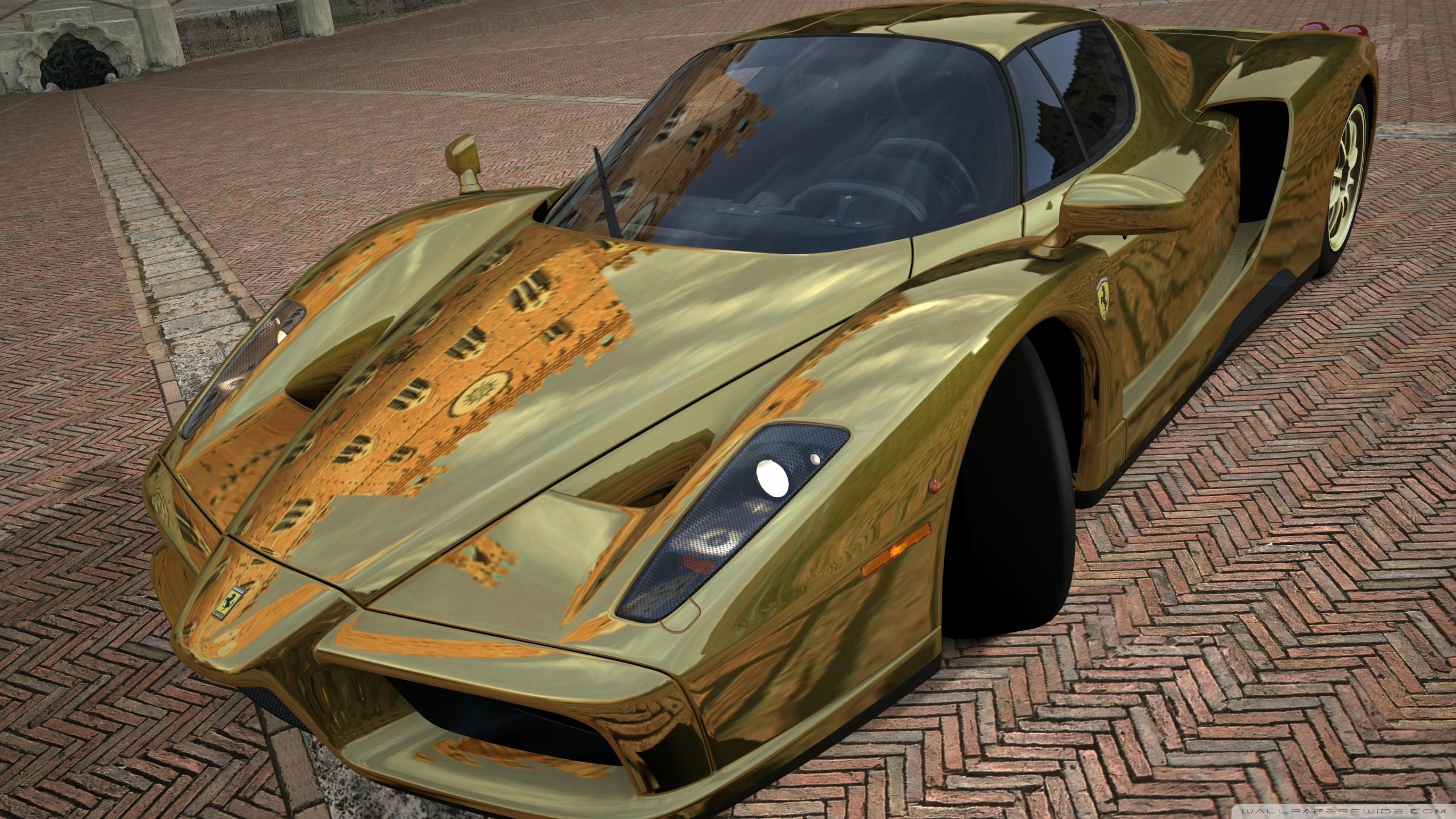 2560x1440 Ferrari Enzo Gold Ultra HD Desktop Background Wallpaper for 4K UHD TV : Widescreen & UltraWide Desktop & Laptop : Tablet