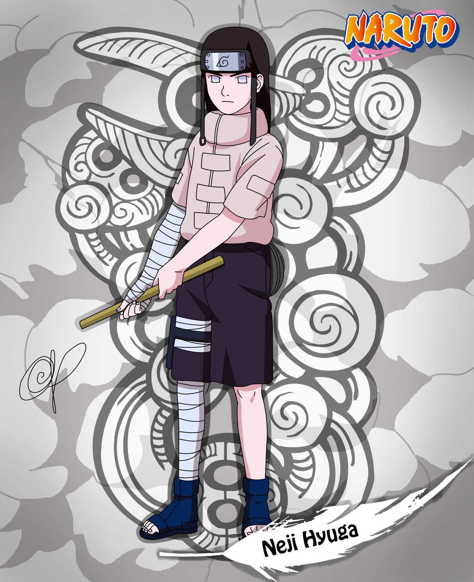 1600x1963 Neji Naruto Wallpaper
