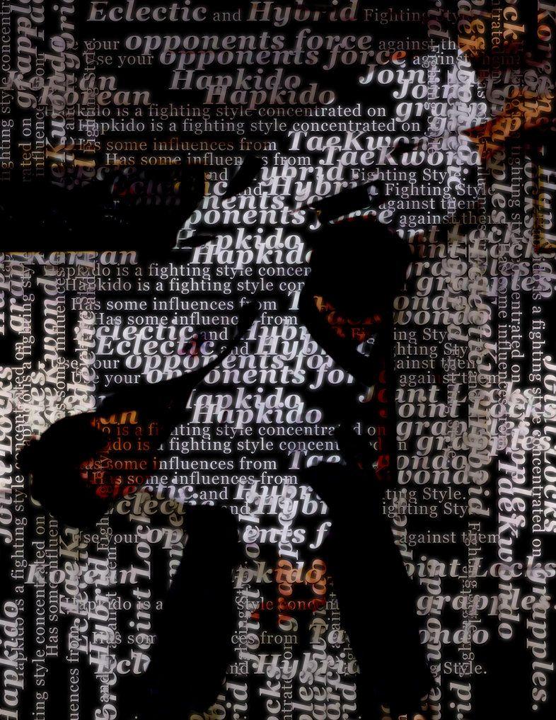 786x1017 Hapkido Typographic Picture