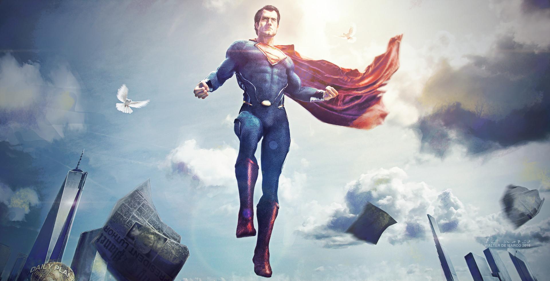 1920x981 Superman Justice League Fan Artwork 1440P Resolution HD 4k Wallpaper, Image, Background, Photo and Picture