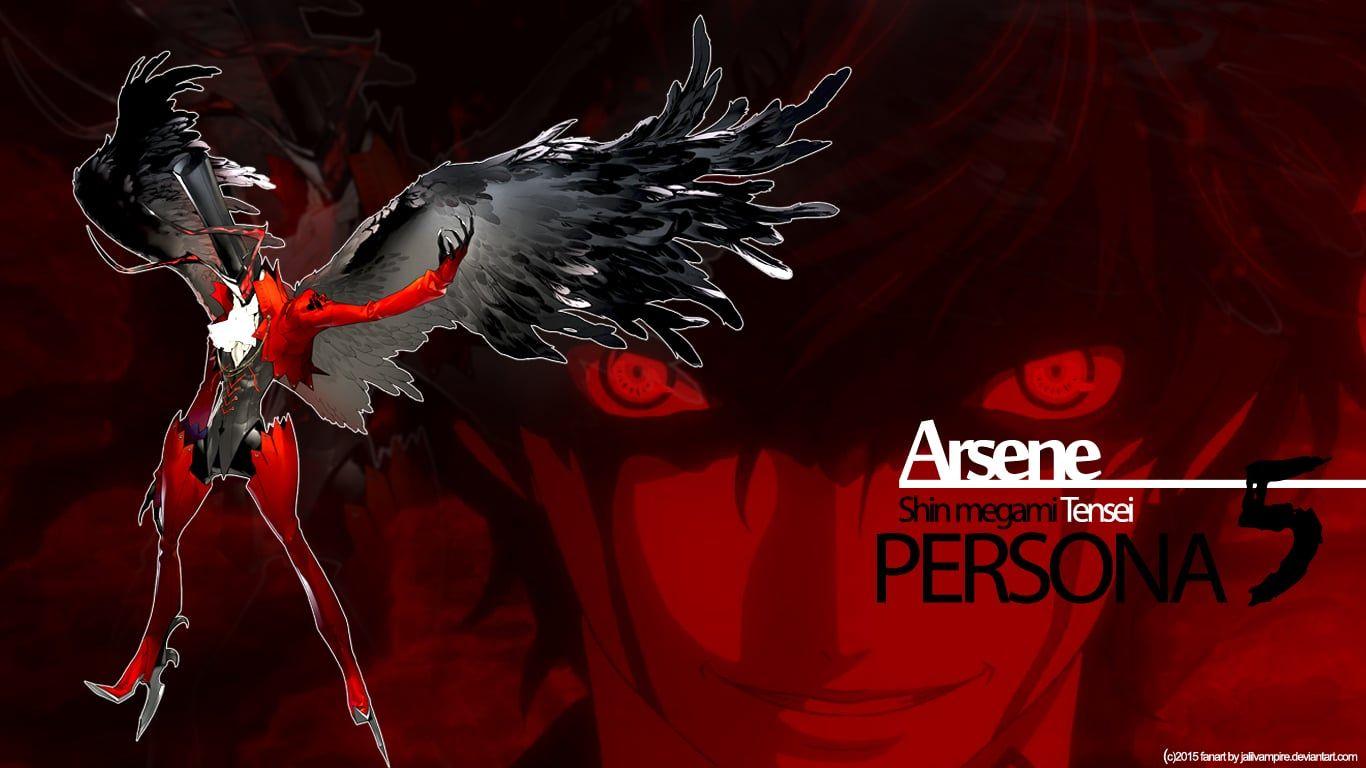 1366x768 Arsene Persona 5 wallpaper HD High Quality