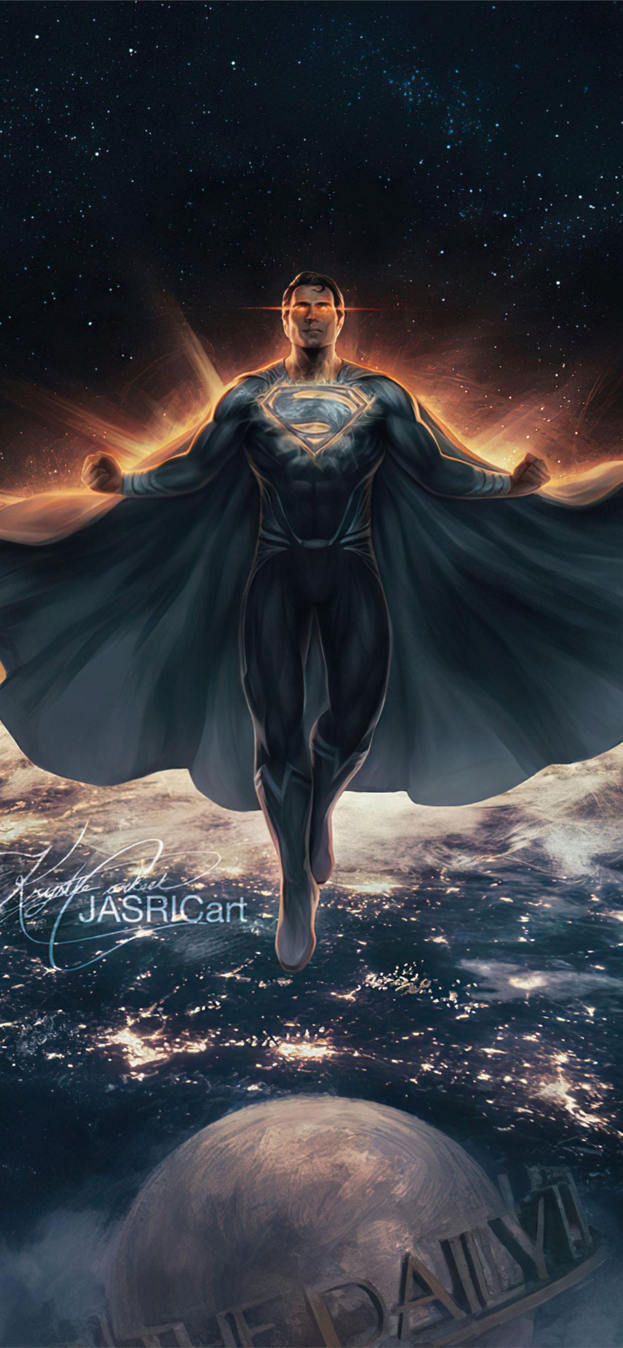 1242x2688 justice league zack superman black suit 4k iPhone 11 Wallpaper Free Download