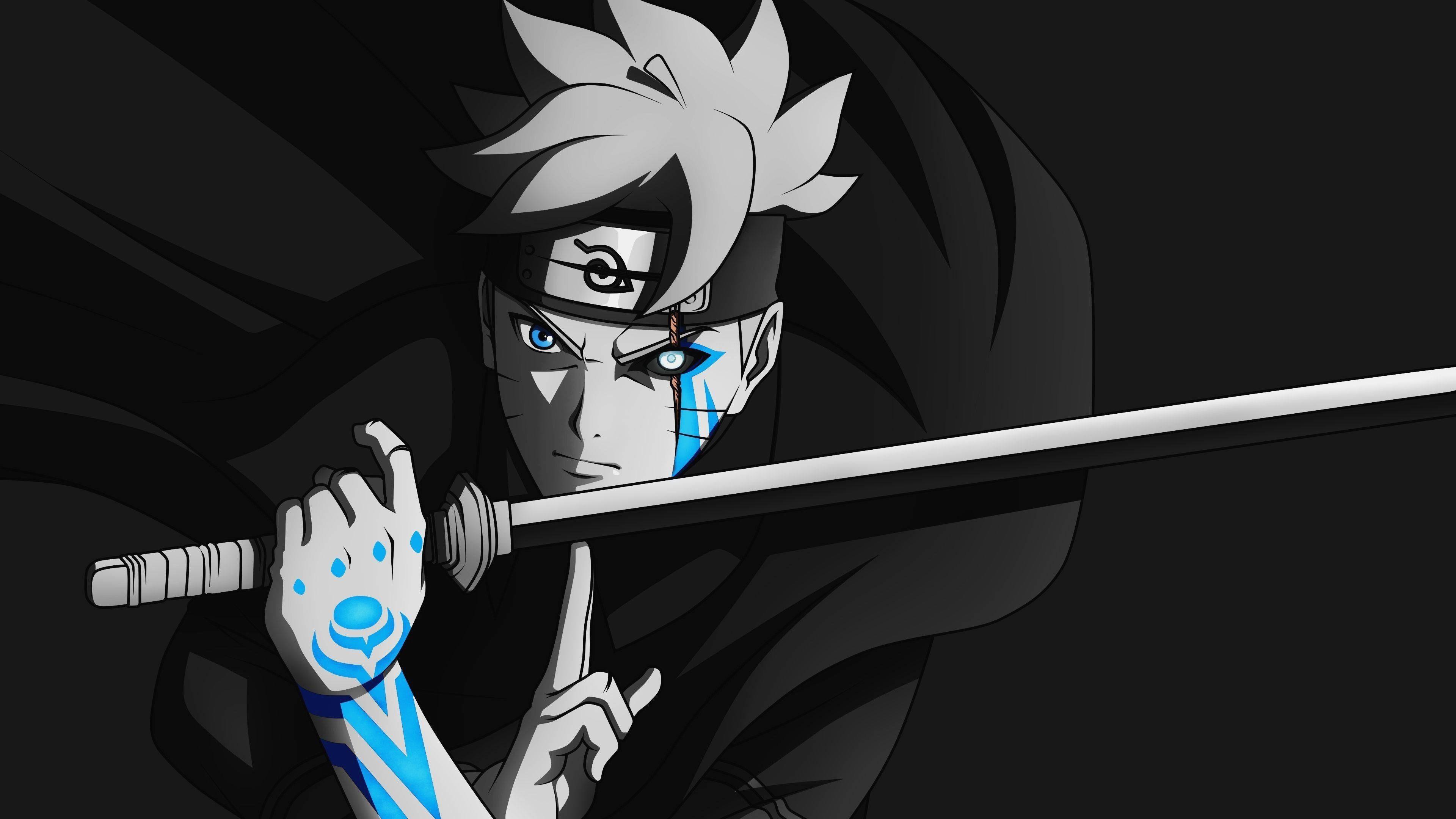 3840x2160 Boruto Karma Wallpaper
