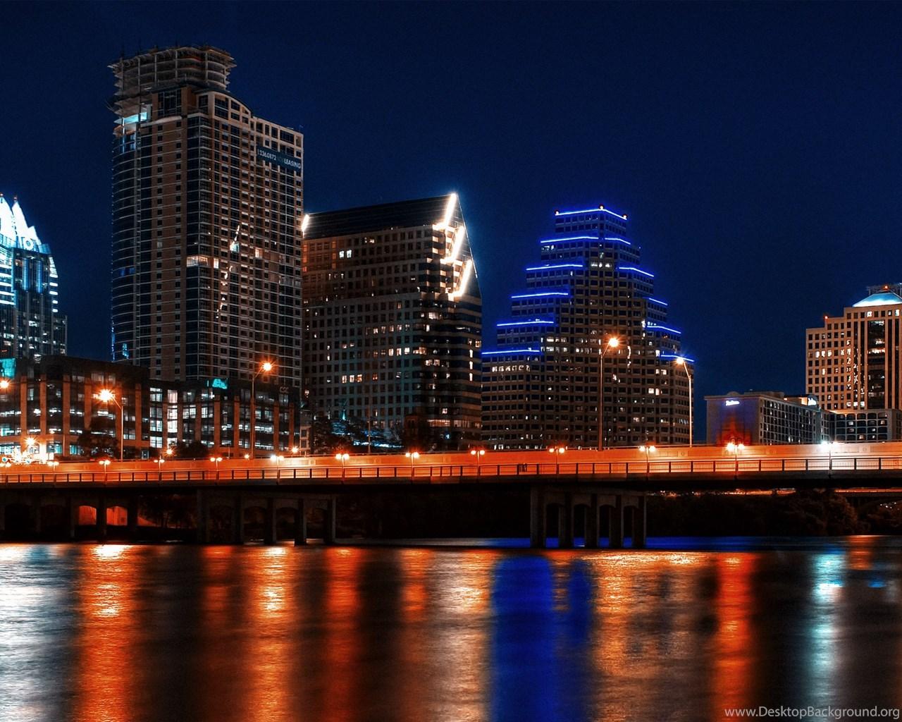 1280x1024 Night In Austin Texas HD Wallpaper Widescreen 2880x1800 Desktop Background