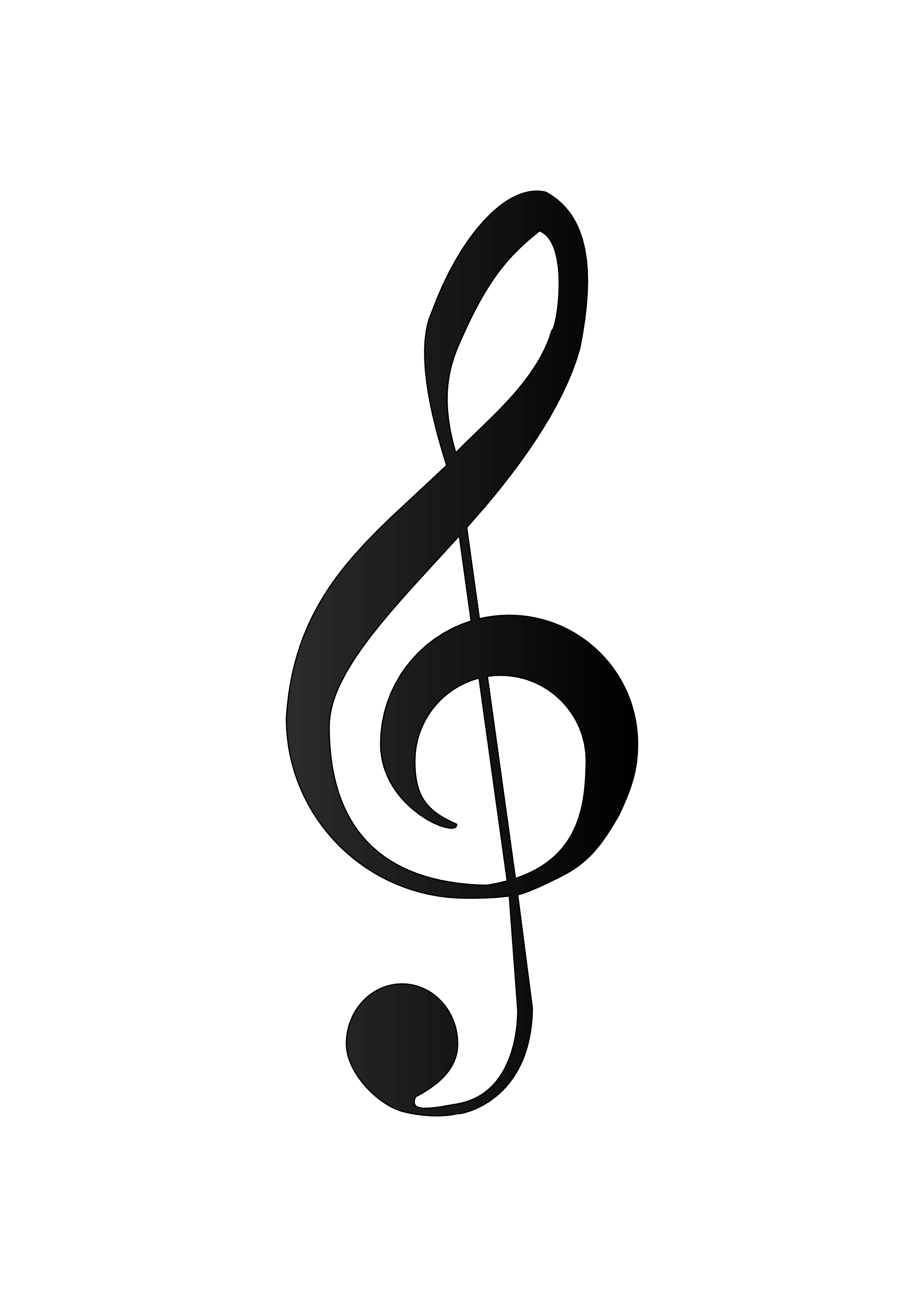 1979x2799 Free Treble Clef Picture, Download Free Treble Clef Picture png image, Free ClipArts on Clipart Library
