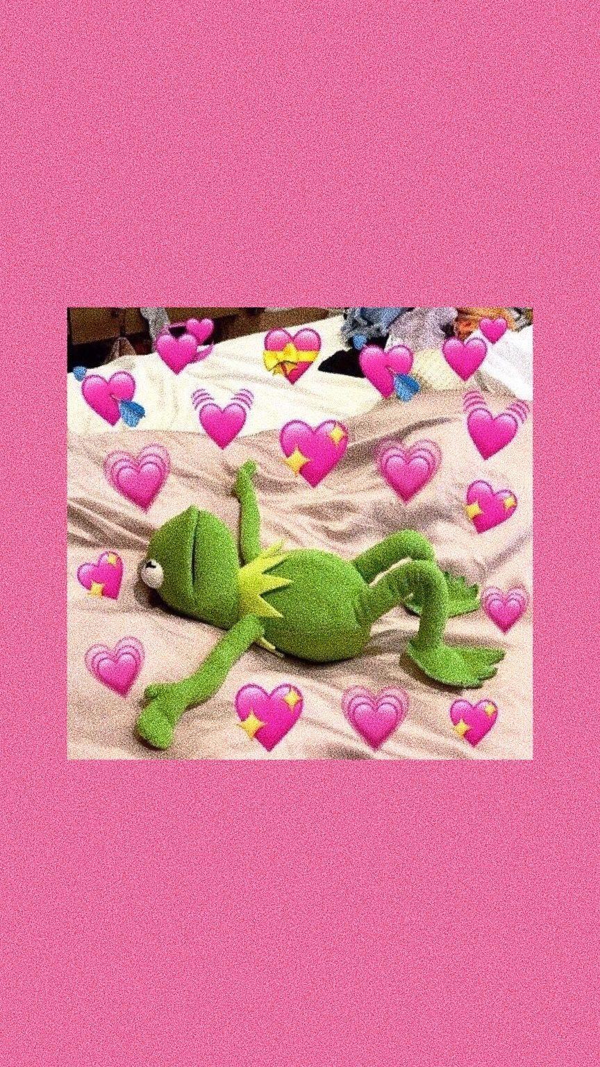 864x1536 Cute Kermit the Frog Wallpaper