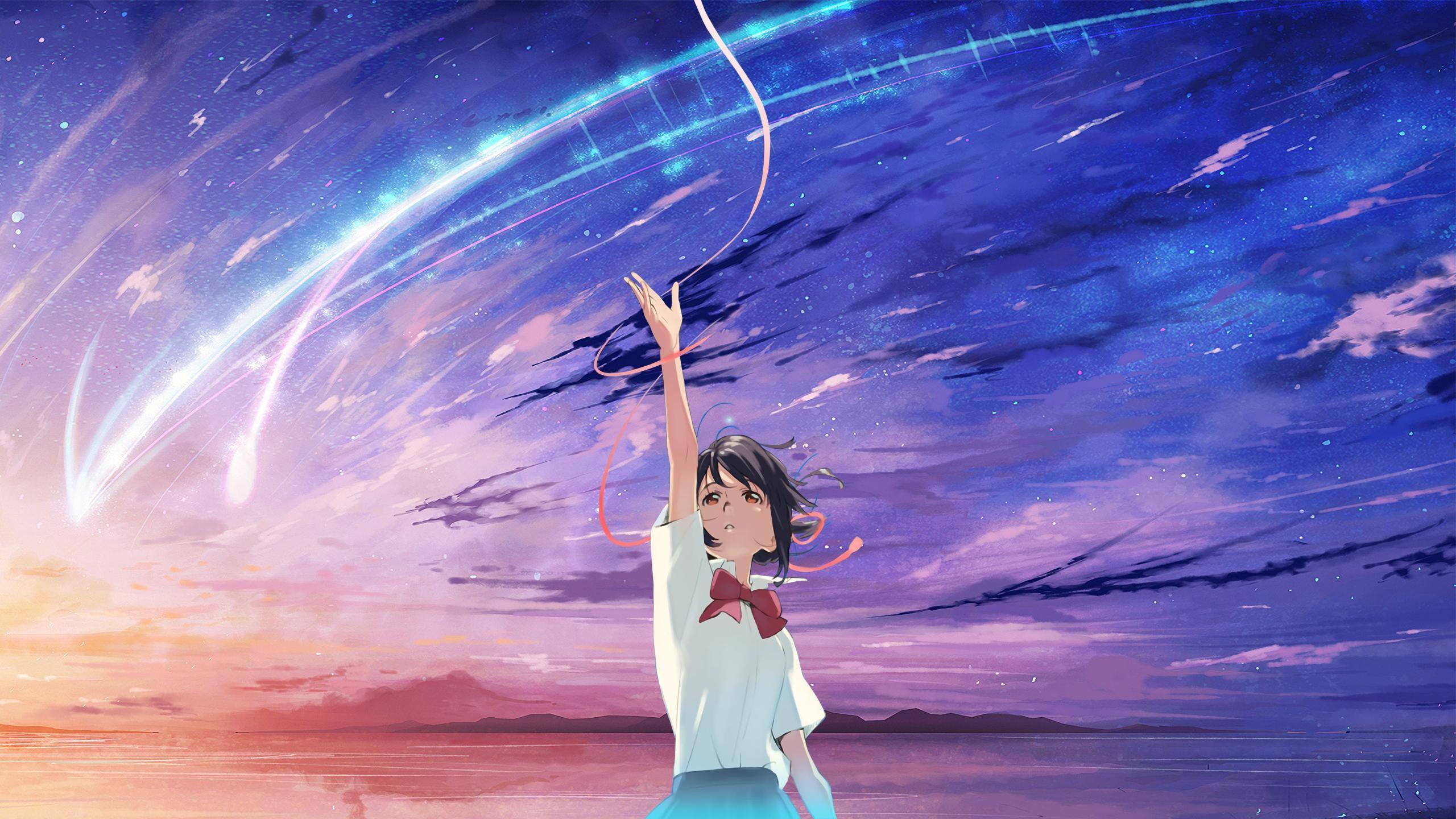 2560x1440 Your Name Wallpaper Shinkai Wallpaper