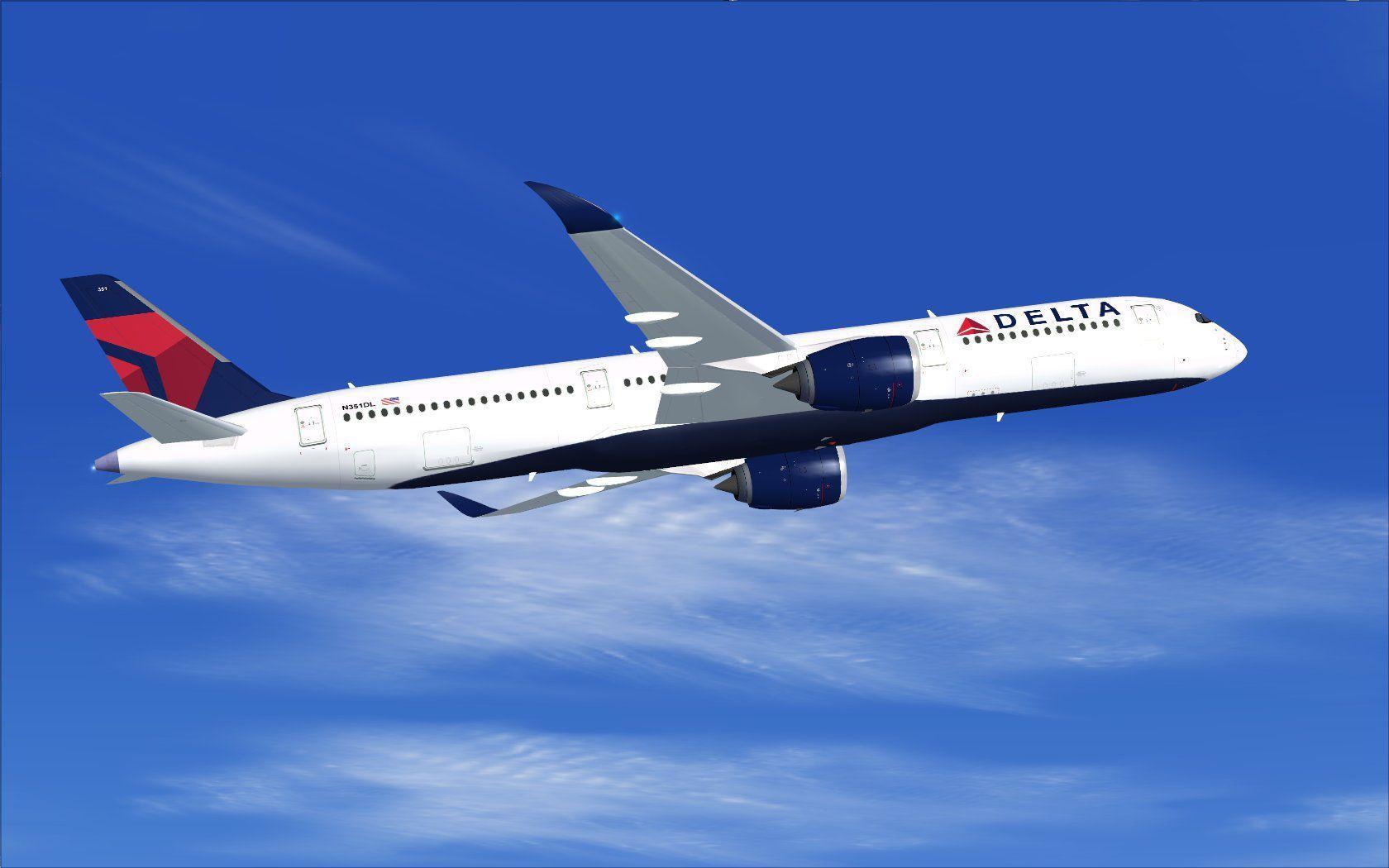 1680x1050 Delta Air Lines Wallpaper