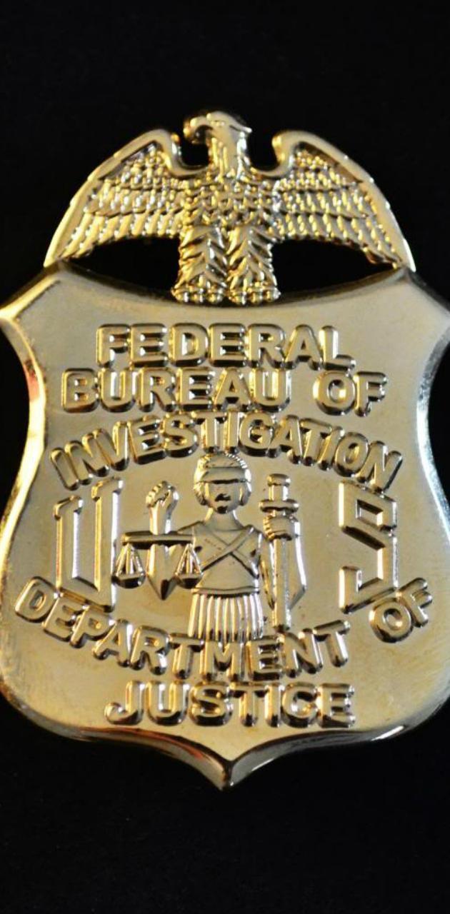 630x1280 FBI Badge wallpaper