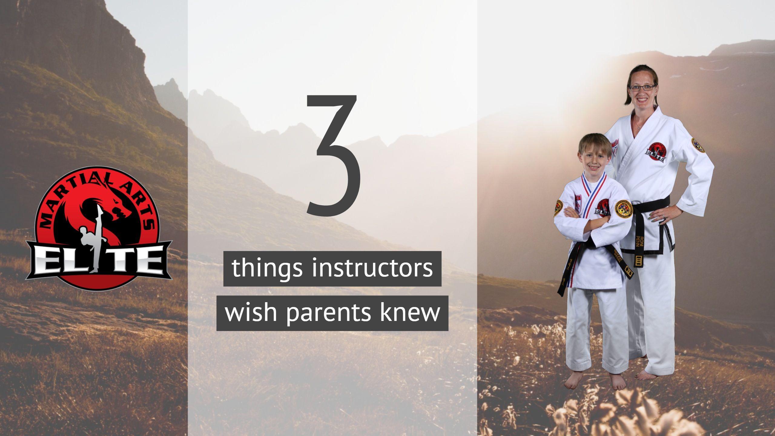 2560x1440 Things Instructors Wish Parents Knew. Elite Martial Arts