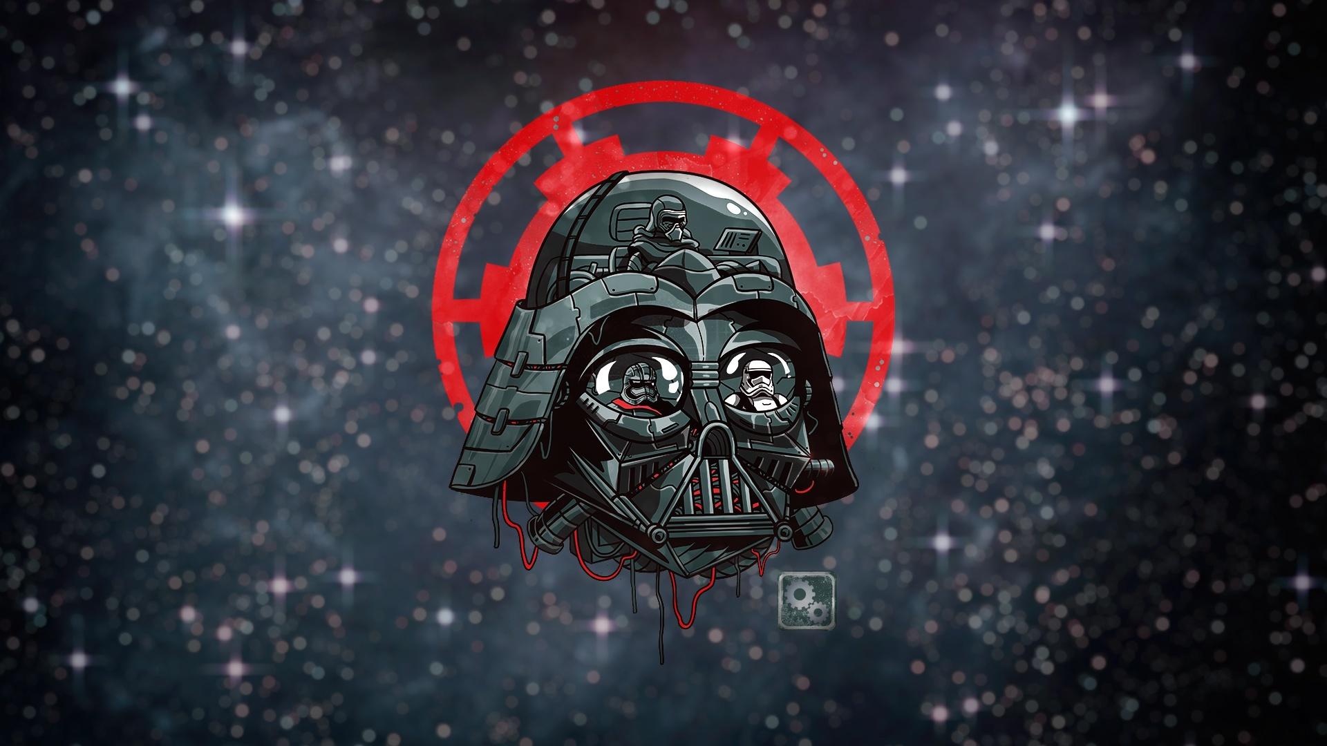 1920x1080 Artwork Darth Vader From Star Wars 1080P Laptop Full HD Wallpaper, HD Artist 4K Wallpaper, Image, Photo and Background