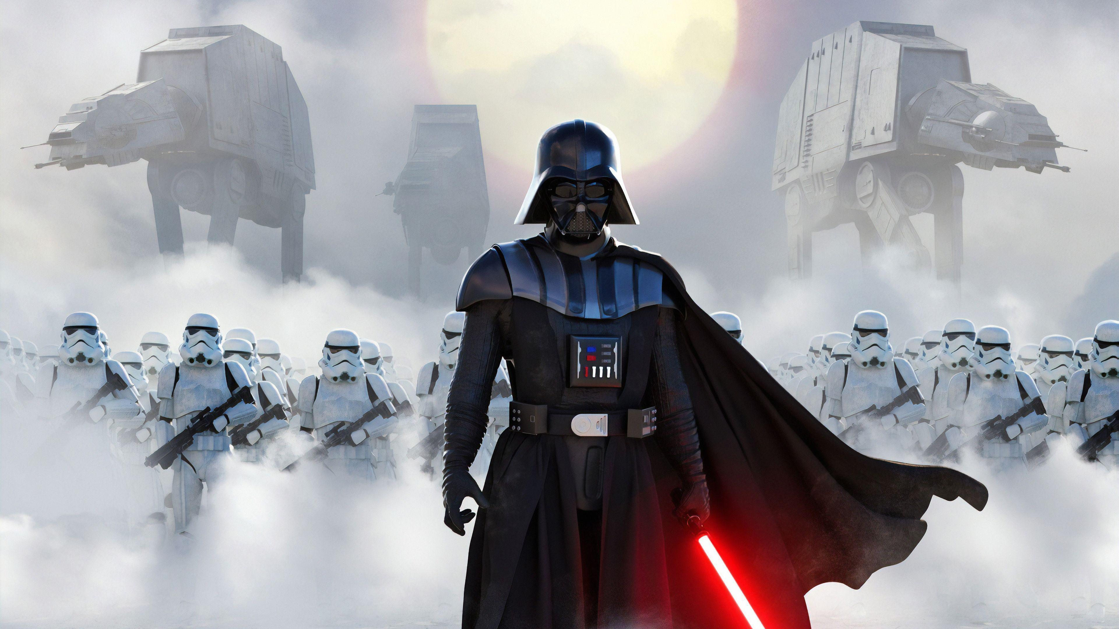 3840x2160 Darth Vader Wallpaper for mobile phone, tablet, desktop computer and other devices HD and 4K wallpaper. Darth vader wallpaper, Darth vader, Darth