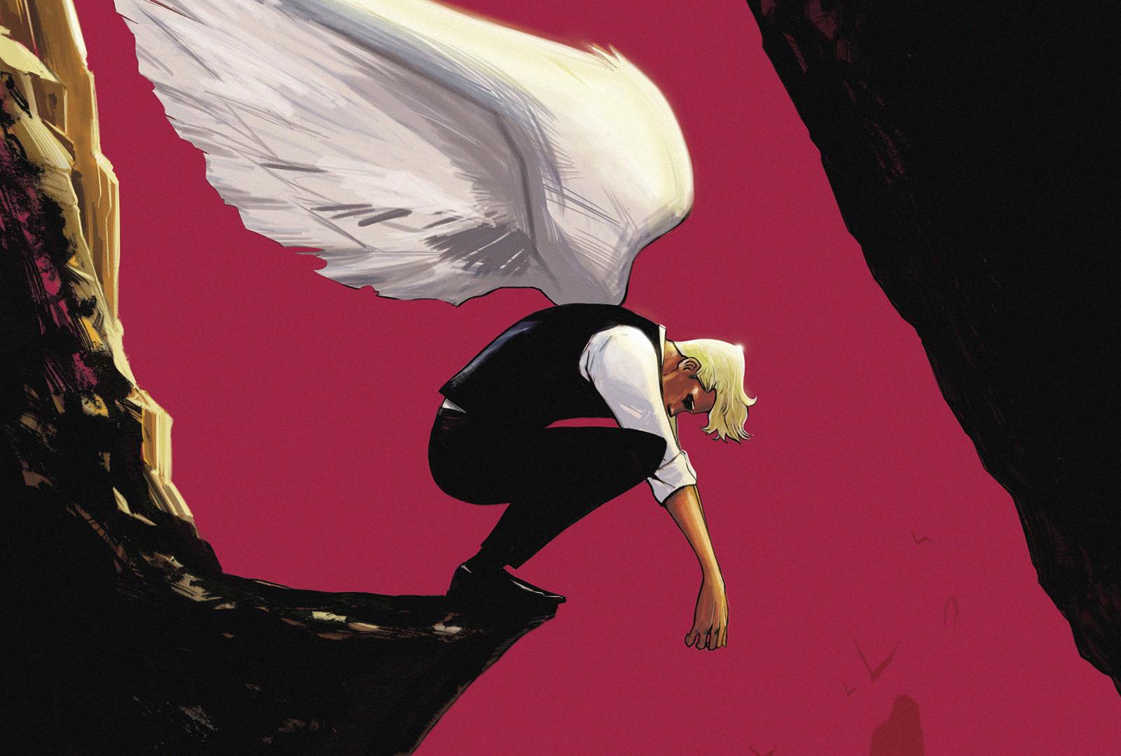 1600x1080 Desktop Wallpaper Lucifer, Angel, Wings, Comics, HD Image, Picture, Background, 55dd43