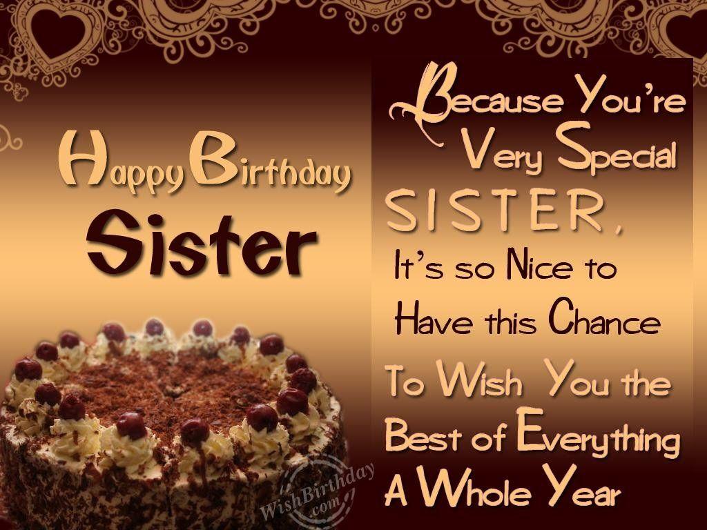 1024x768 Wallpaper Happy Birthday Sister