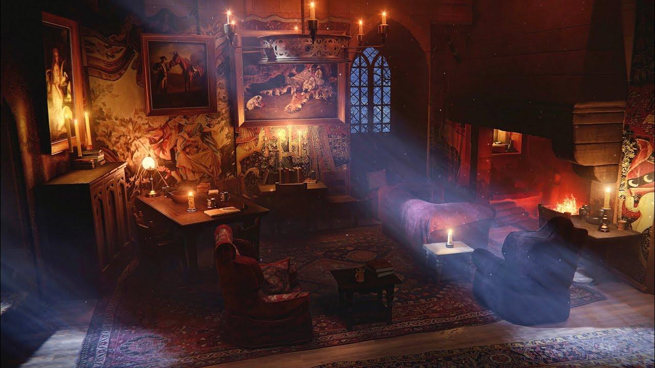 1280x720 Gryffindor Common Room & Ambience