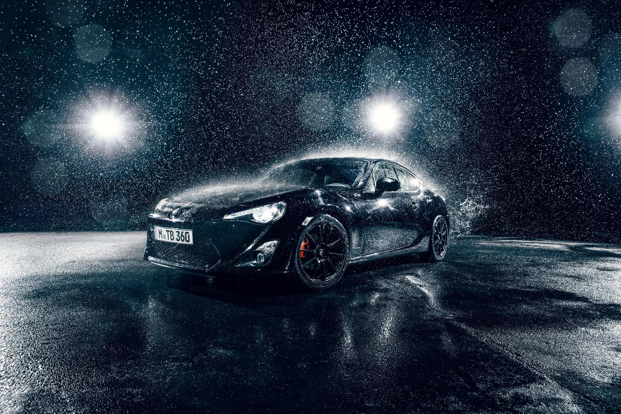 2048x1367 car toyota 86 vehicle rain wallpaper