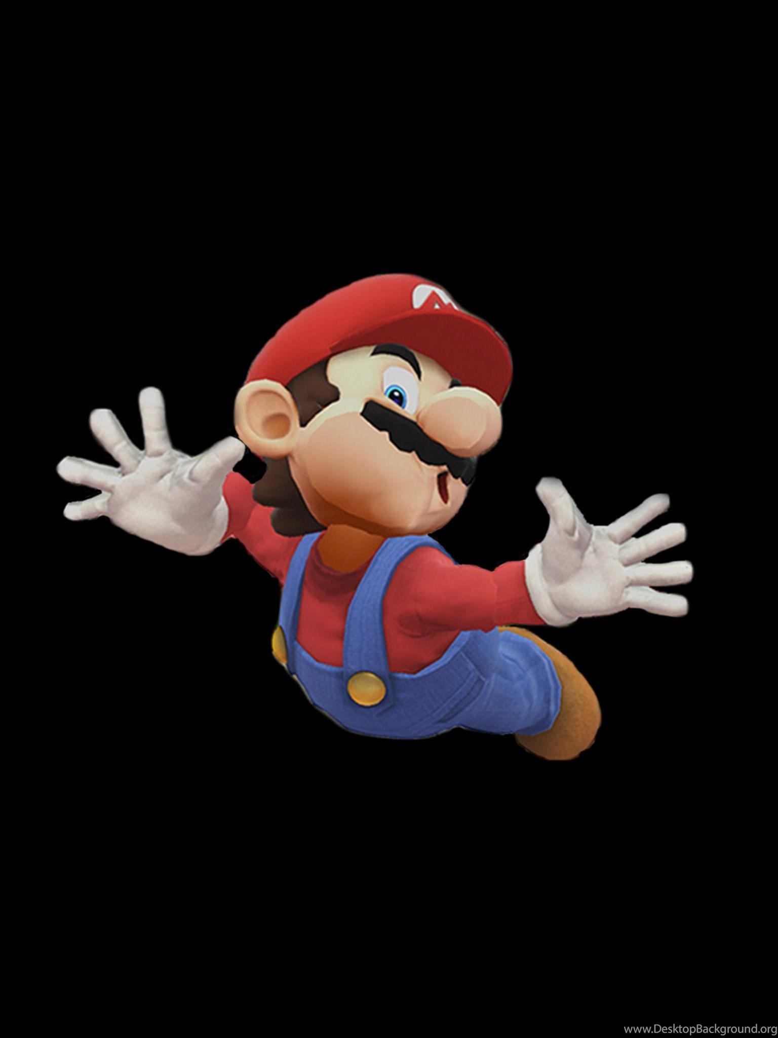 1536x2048 Mario Splat Black Phone Wallpaper. : Smashbros Desktop Background