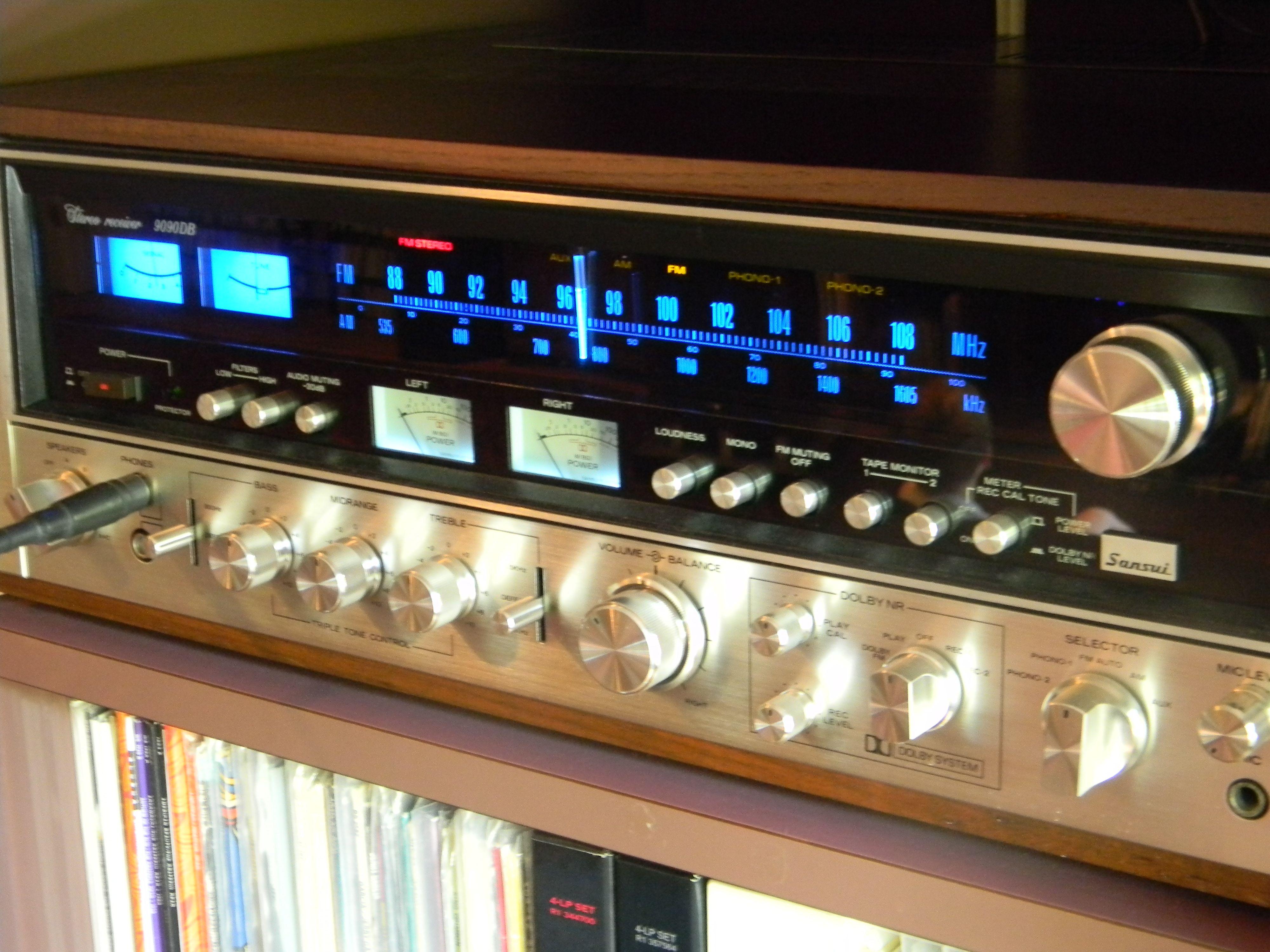 4000x3000 Sansui 9090DB stereo 4k Ultra HD Wallpaper. Background Image