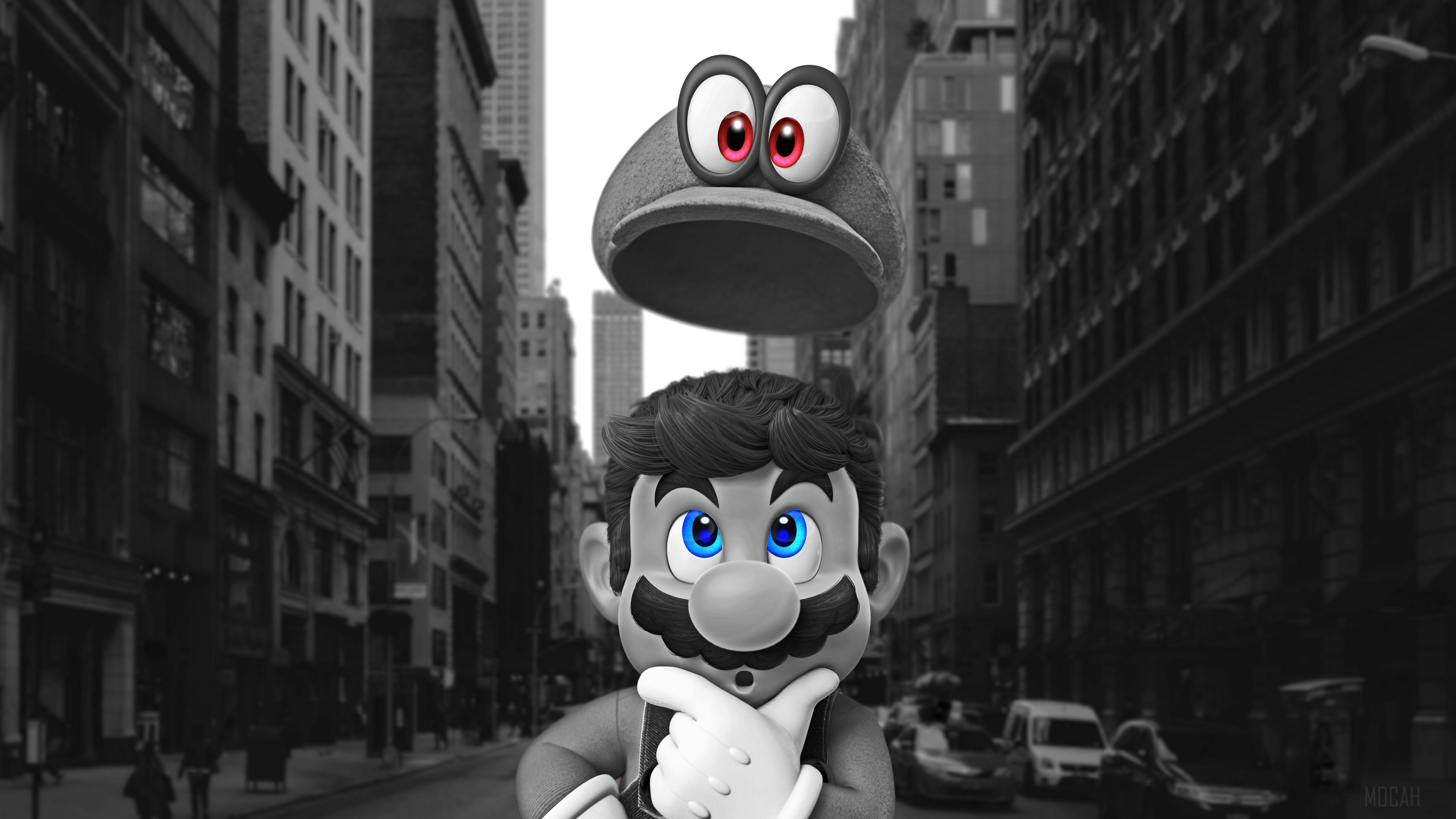 3840x2160 Mario, Super Mario Odyssey 4k wallpaper HD Wallpaper