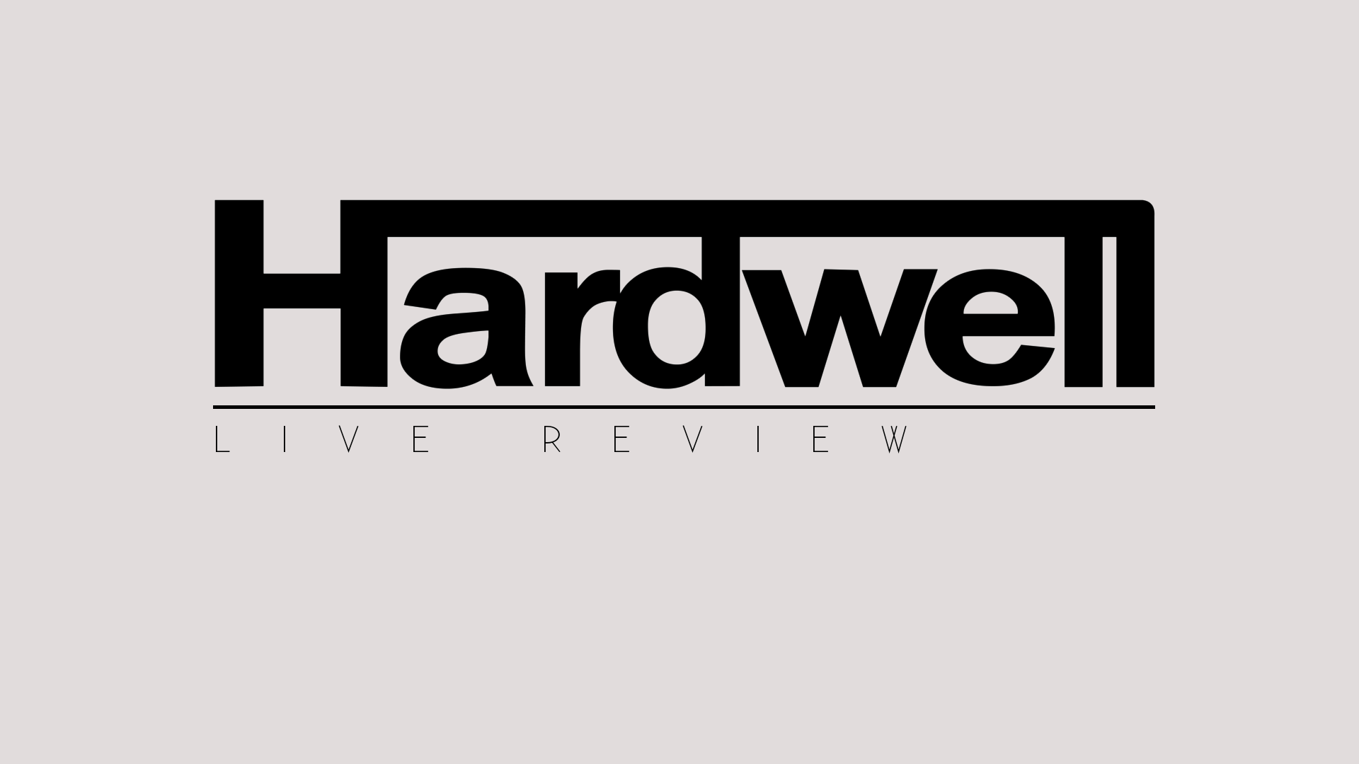 1920x1080 DJ Hardwell Live Review Desktop Wallpaper