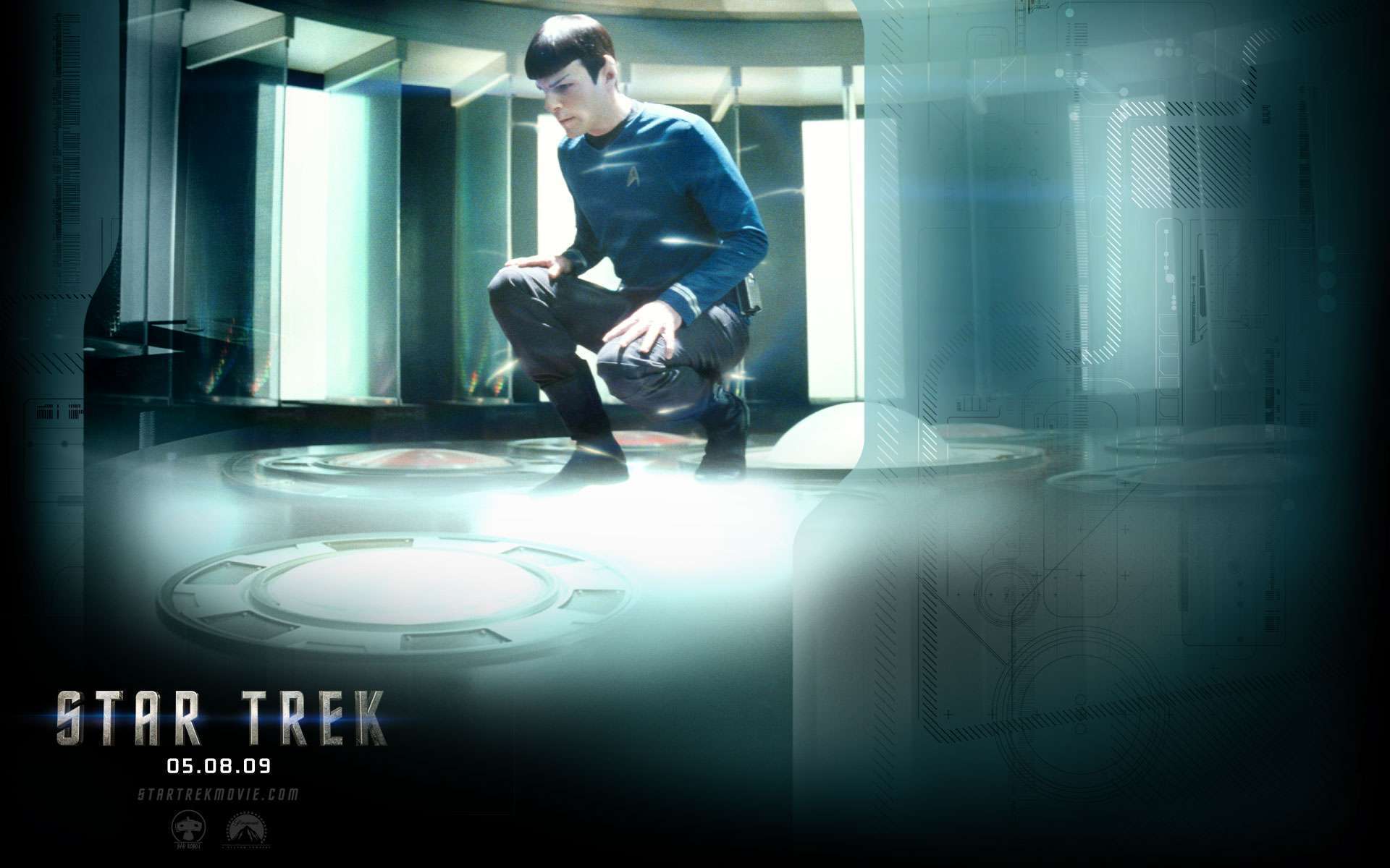 1920x1200 Spock 2009 Trek (2009) Wallpaper