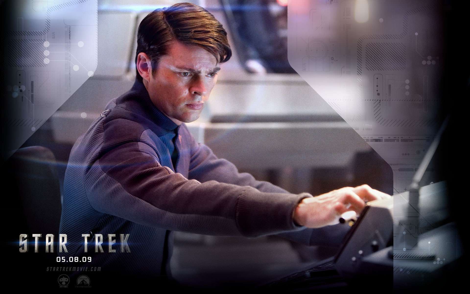 1920x1200 Leonard 'Bones' McCoy 2009 Trek (2009) Wallpaper