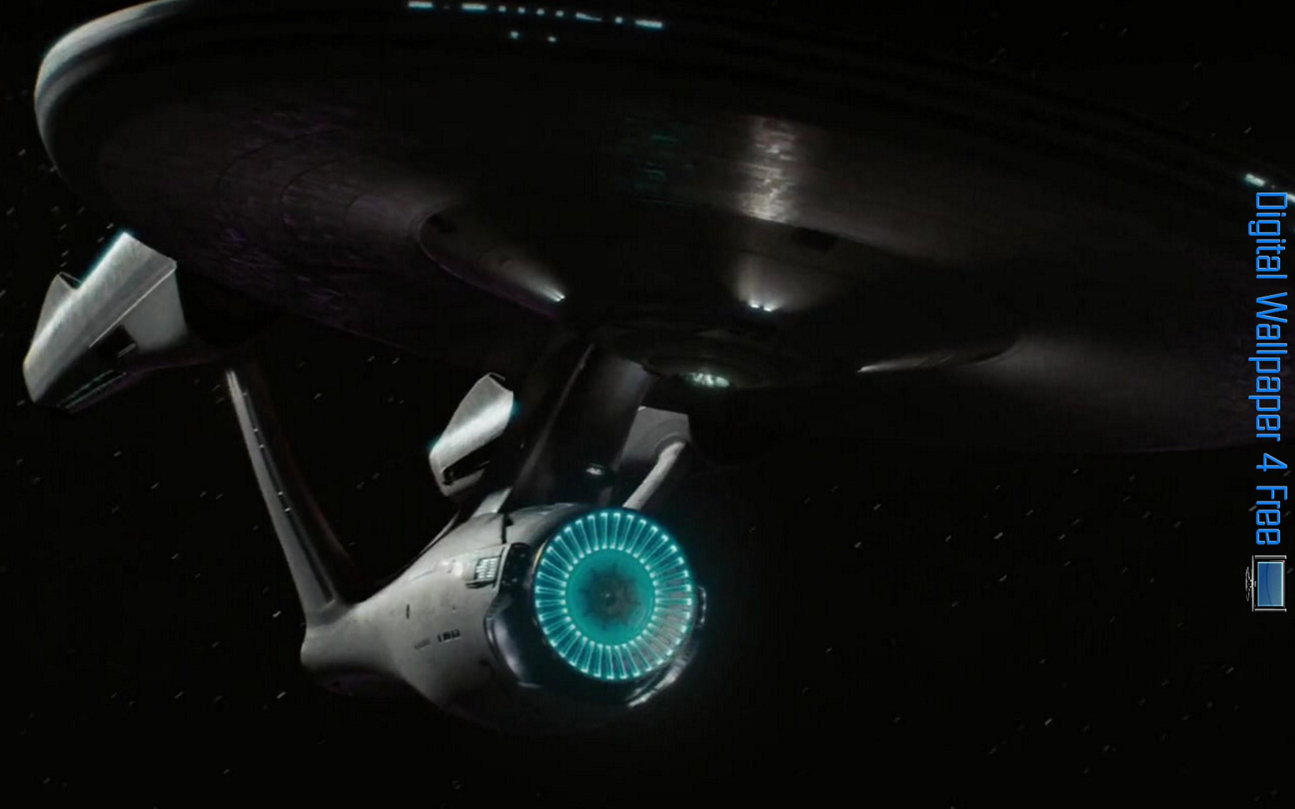 2560x1600 Star Trek 2009 USS Enterprise 003 Wallpaper 4 Free