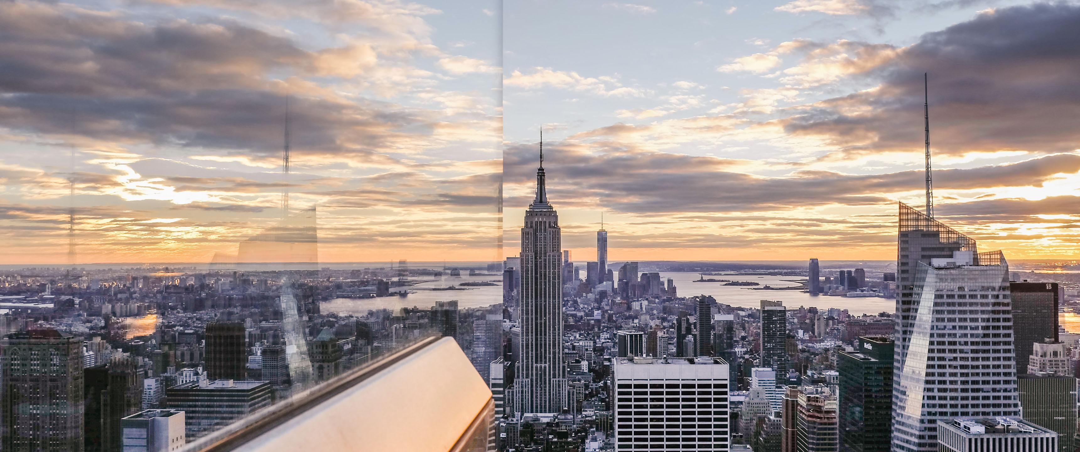 3440x1440 City Reflection 21:9 Wallpaper. Ultrawide Monitor 21:9 Wallpaper
