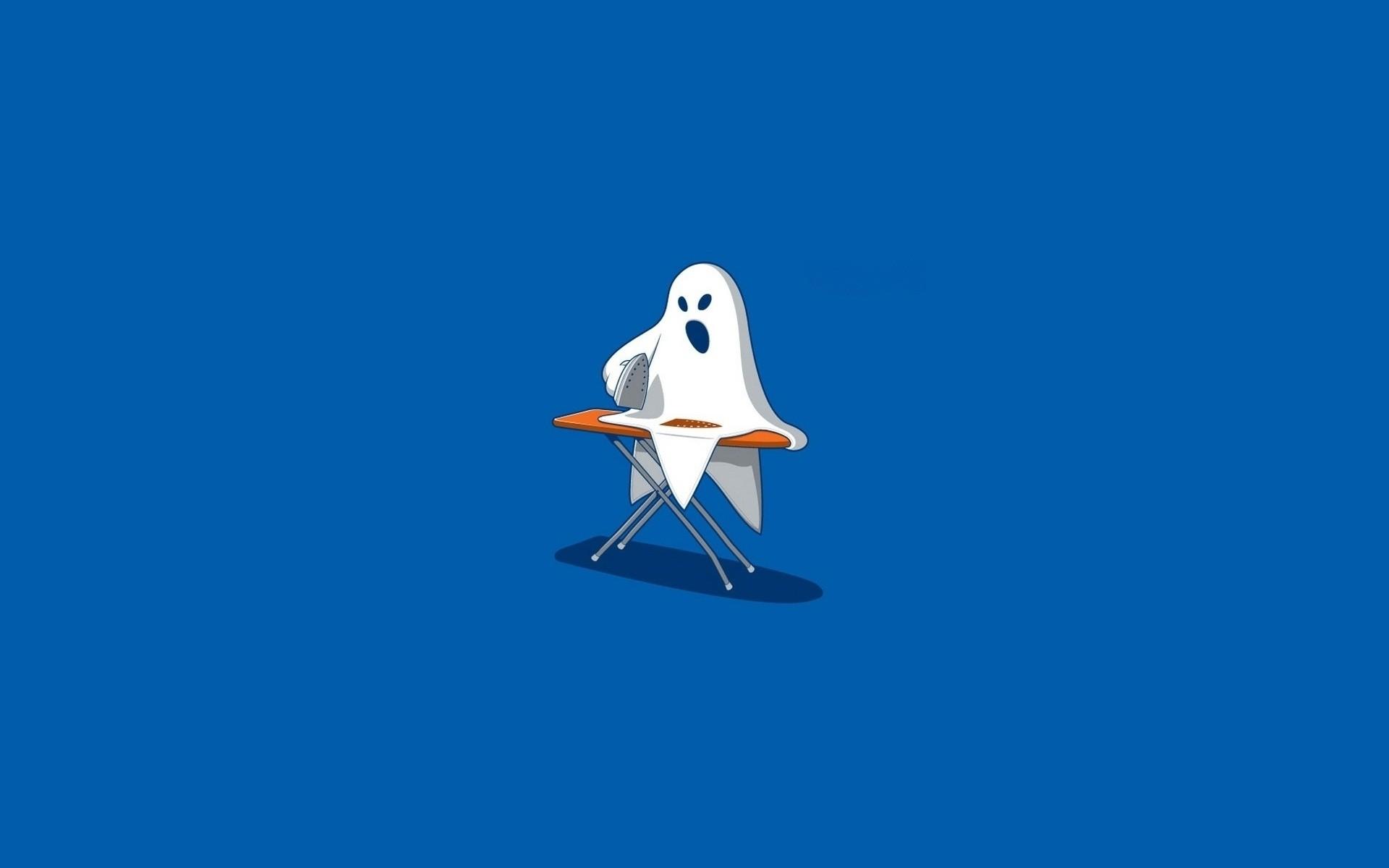 1920x1200 ghost, minimalism, artist, digital art, hd, funny HD Wallpaper