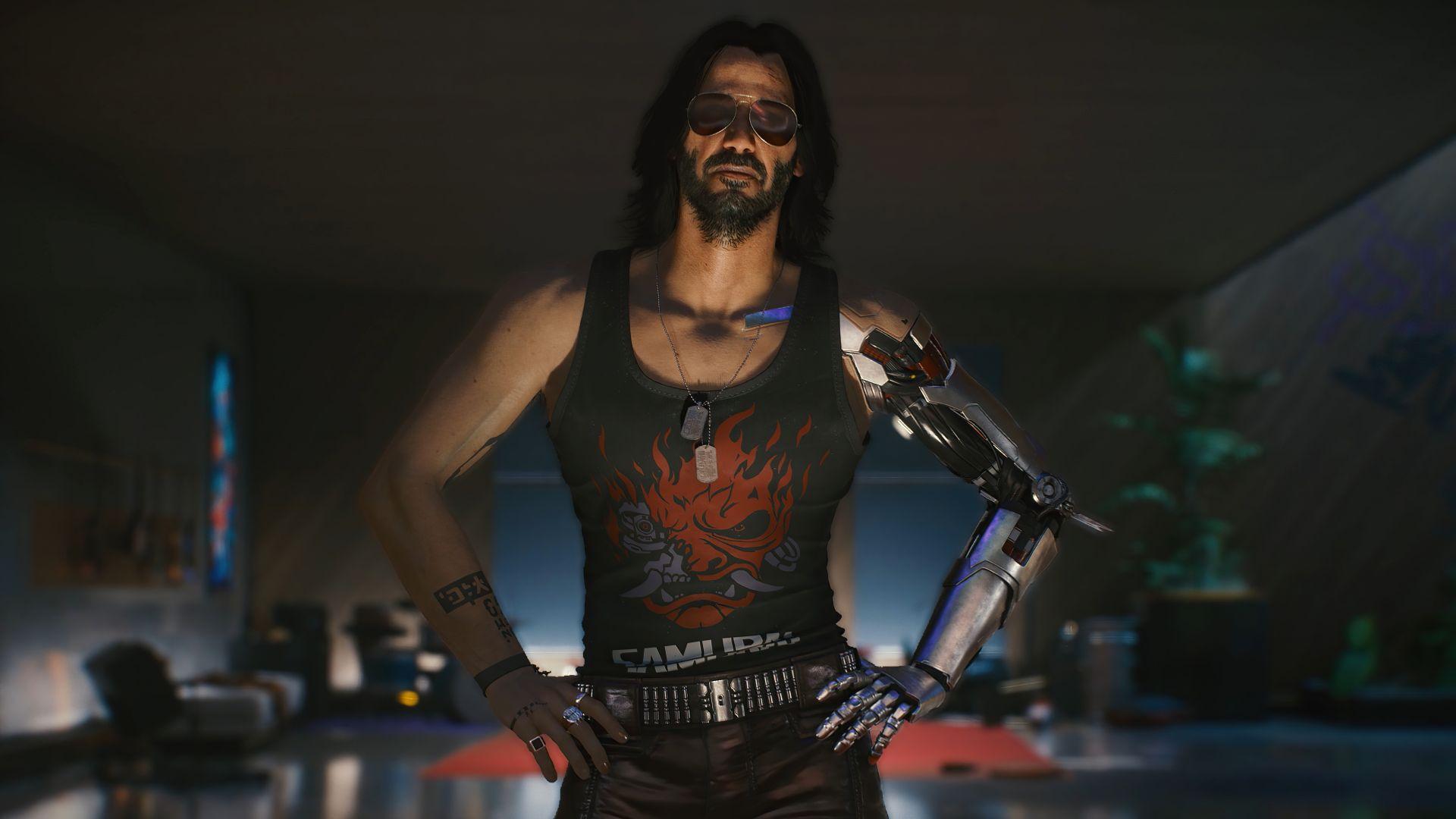 1920x1080 Desktop wallpaper keanu reeves, johnny silverhand, cyberpunk video game, HD image, picture, background, 2e0129